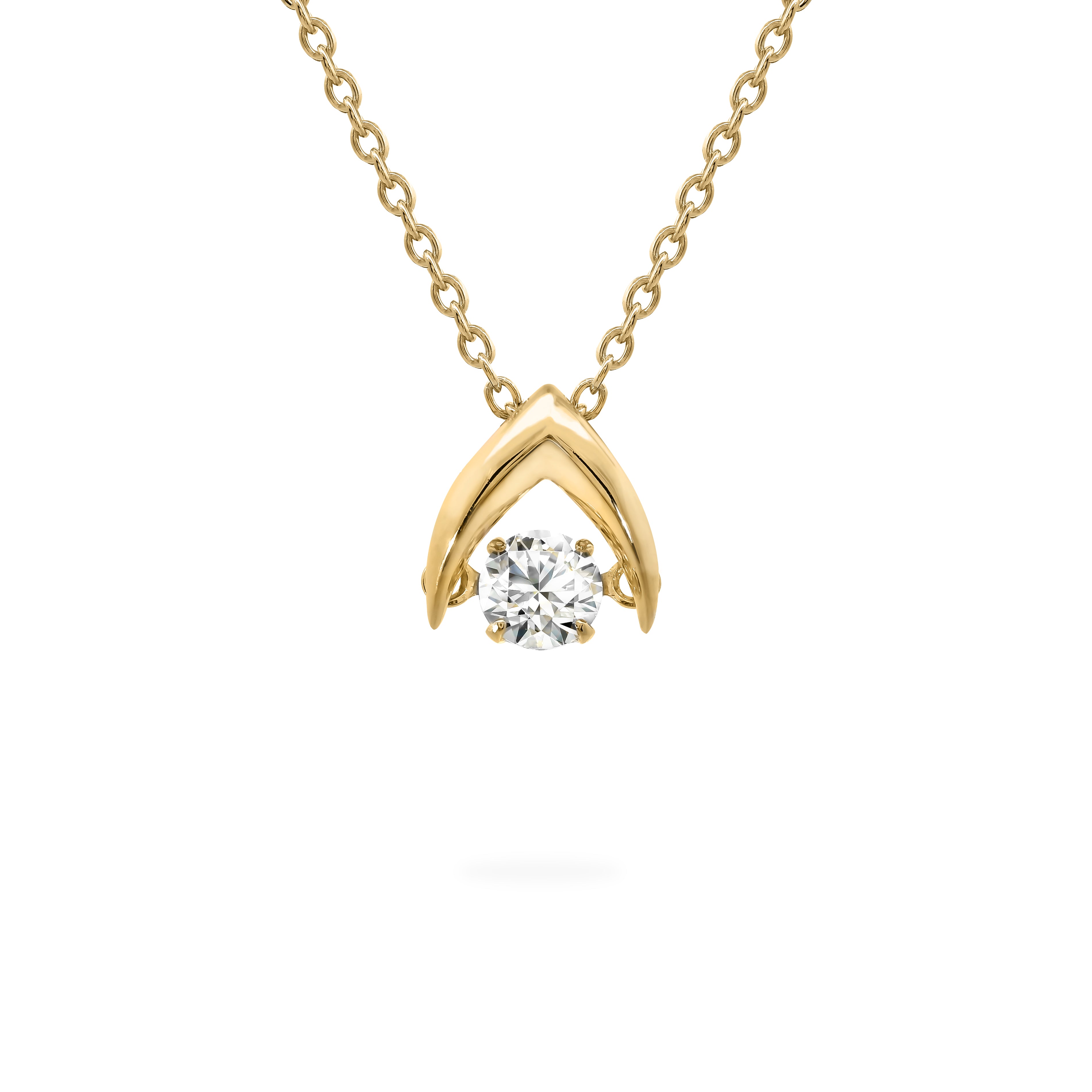 Dancing Diamond Pendant - Shimansky Jewelry