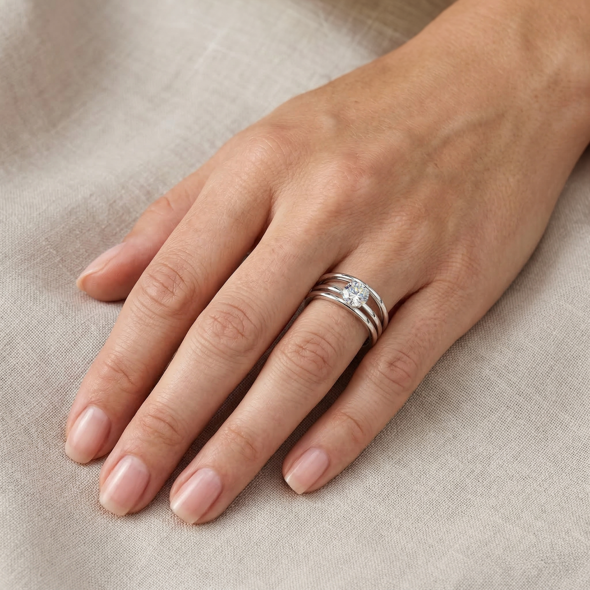 #Metal_White Gold #Carat Weight_0.5