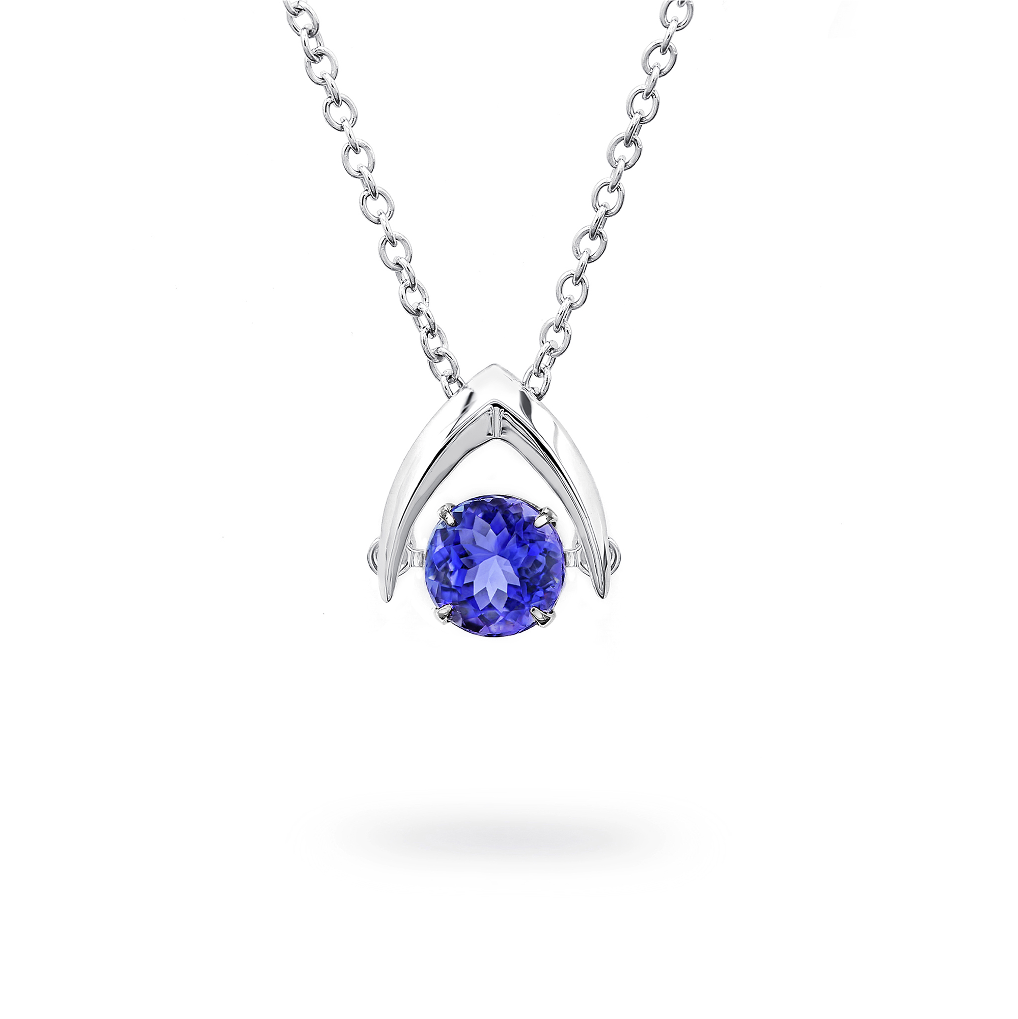 Dancing Tanzanite Pendant