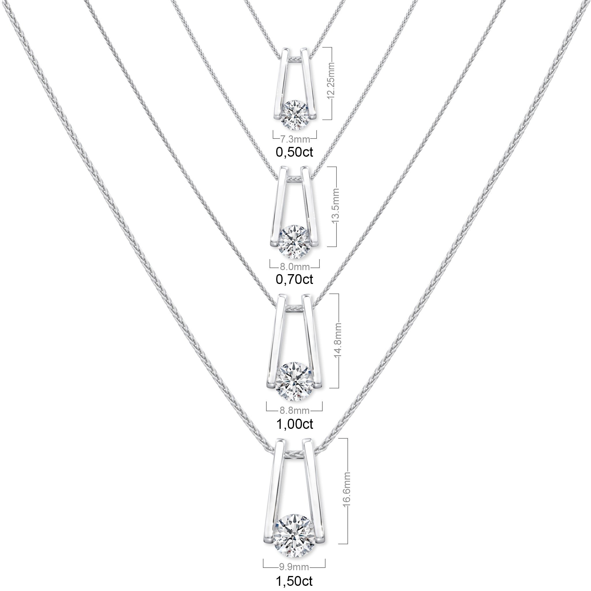 Millennium Iconic Diamond Pendant