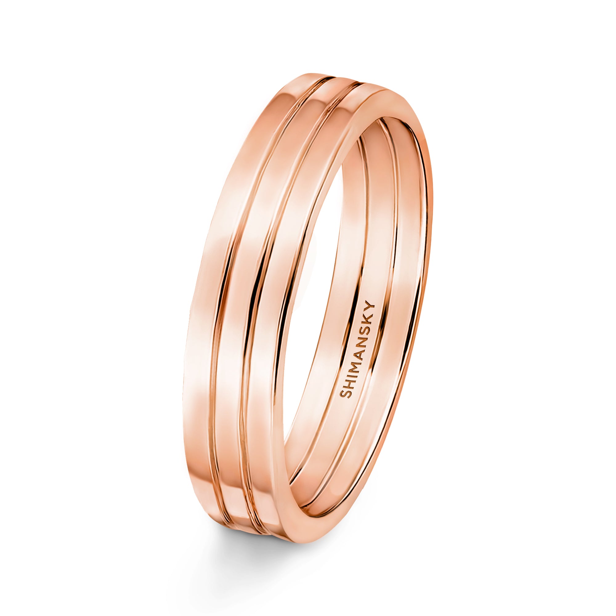 Evolym Gents Wedding Band - Shimansky Jewelry