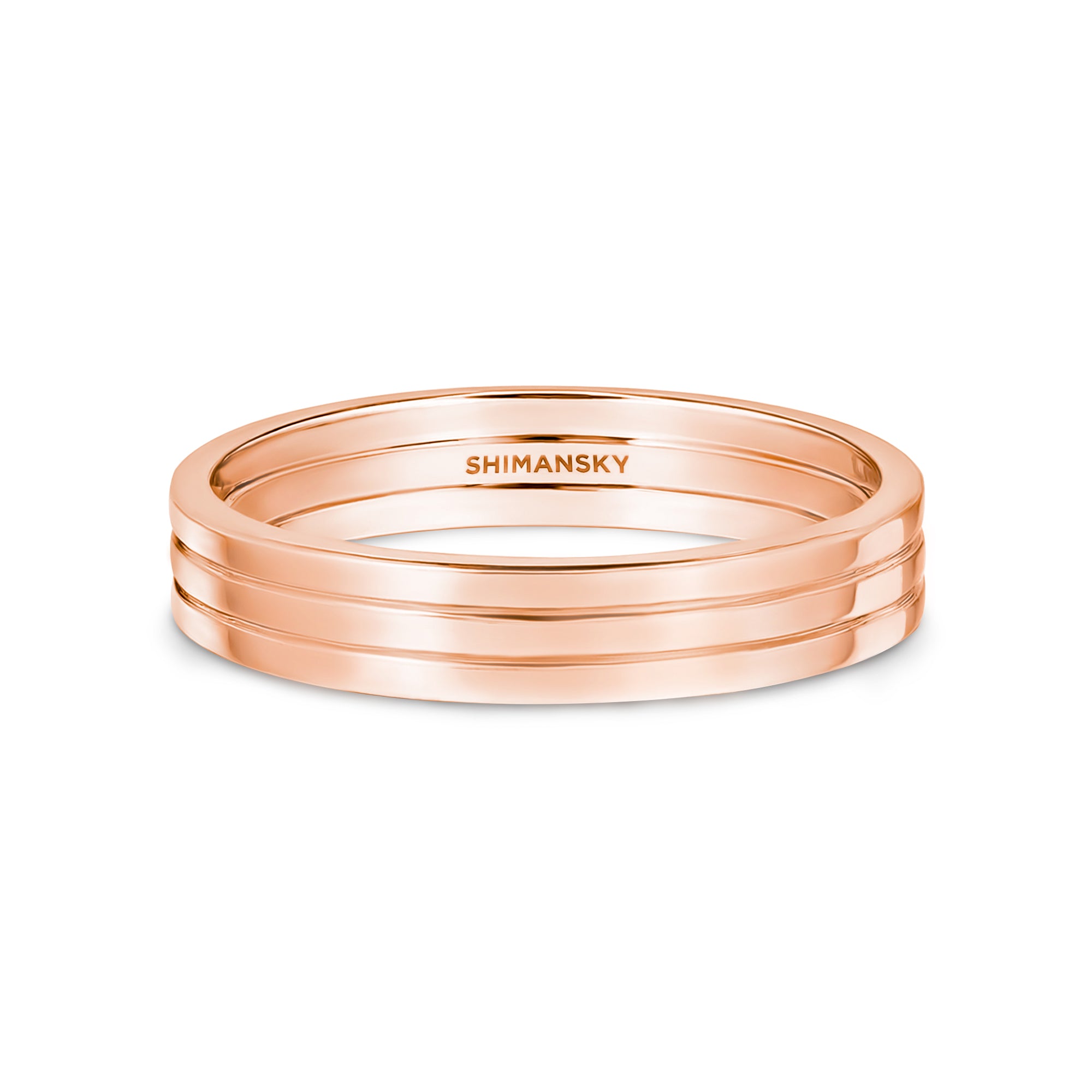 Evolym Gents Wedding Band - Shimansky Jewelry