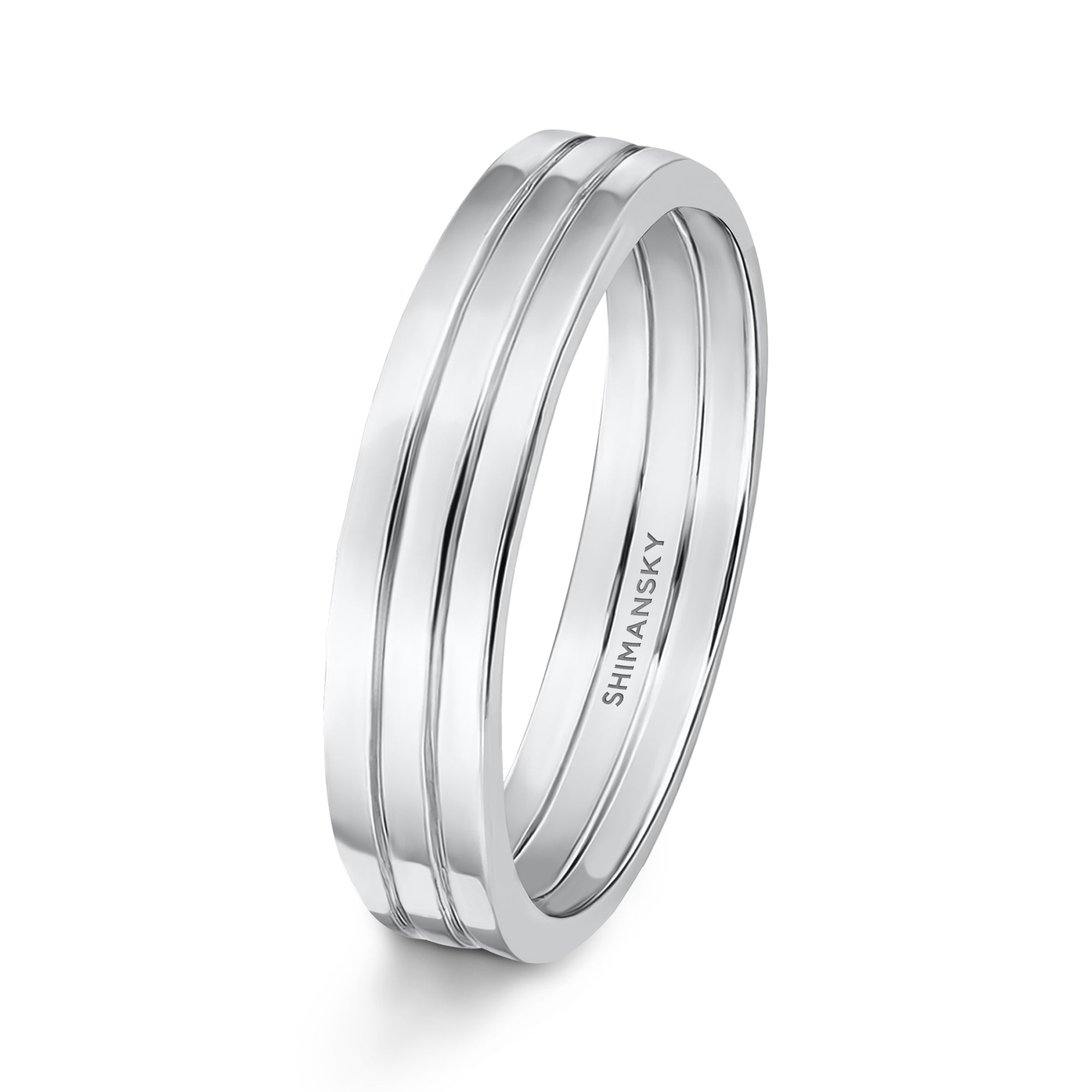 Evolym Gents Wedding Band - Shimansky Jewelry
