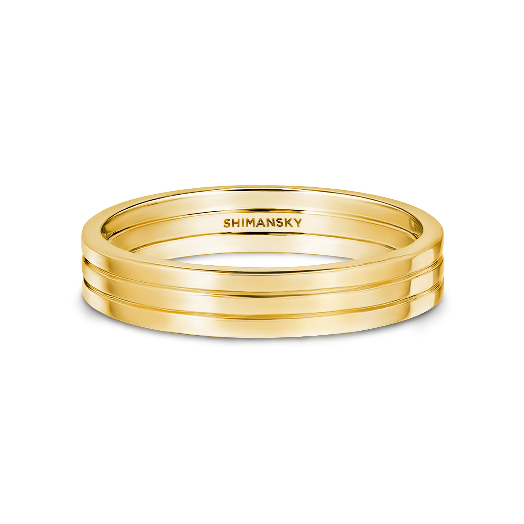 Evolym Gents Wedding Band - Shimansky Jewelry