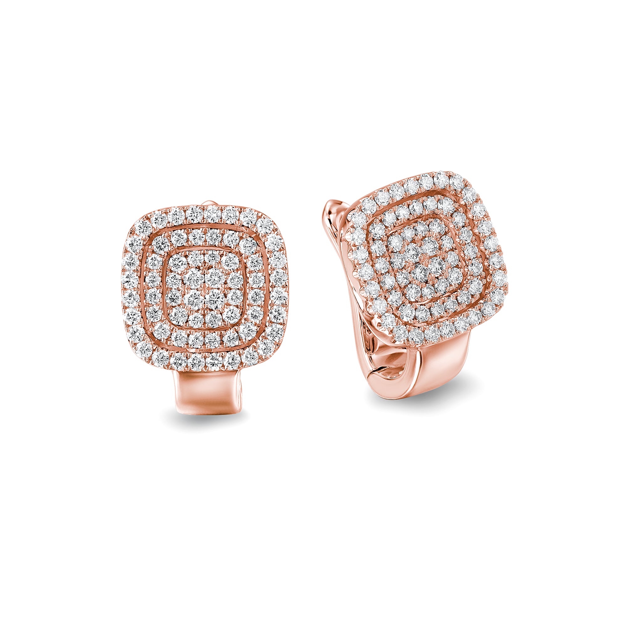Starlight Diamond Cushion Earrings - Shimansky Jewelry