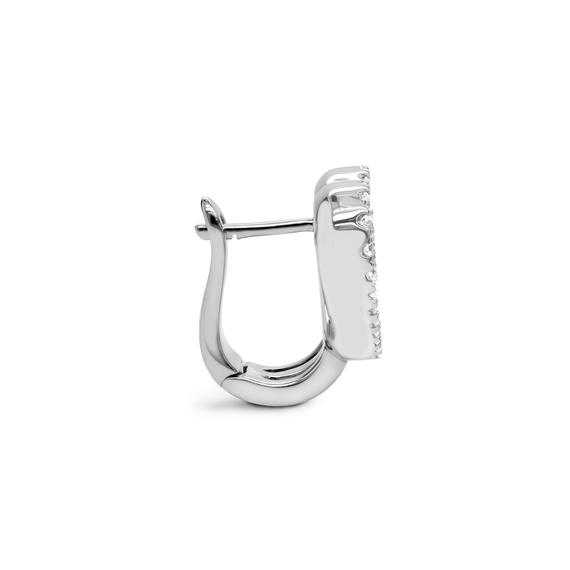 Starlight Diamond Heart Earrings - Shimansky Jewelry