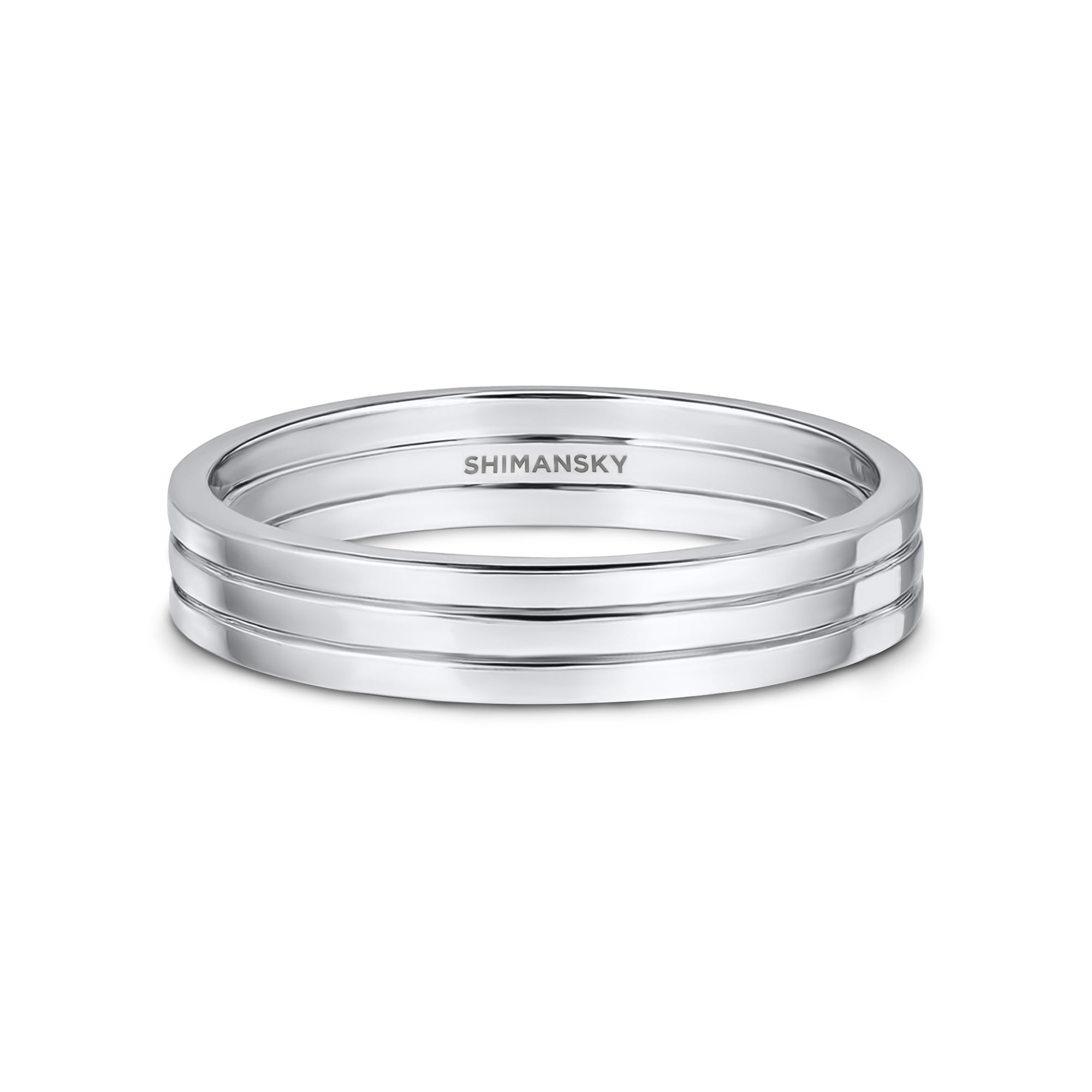 Evolym Gents Wedding Band - Shimansky Jewelry