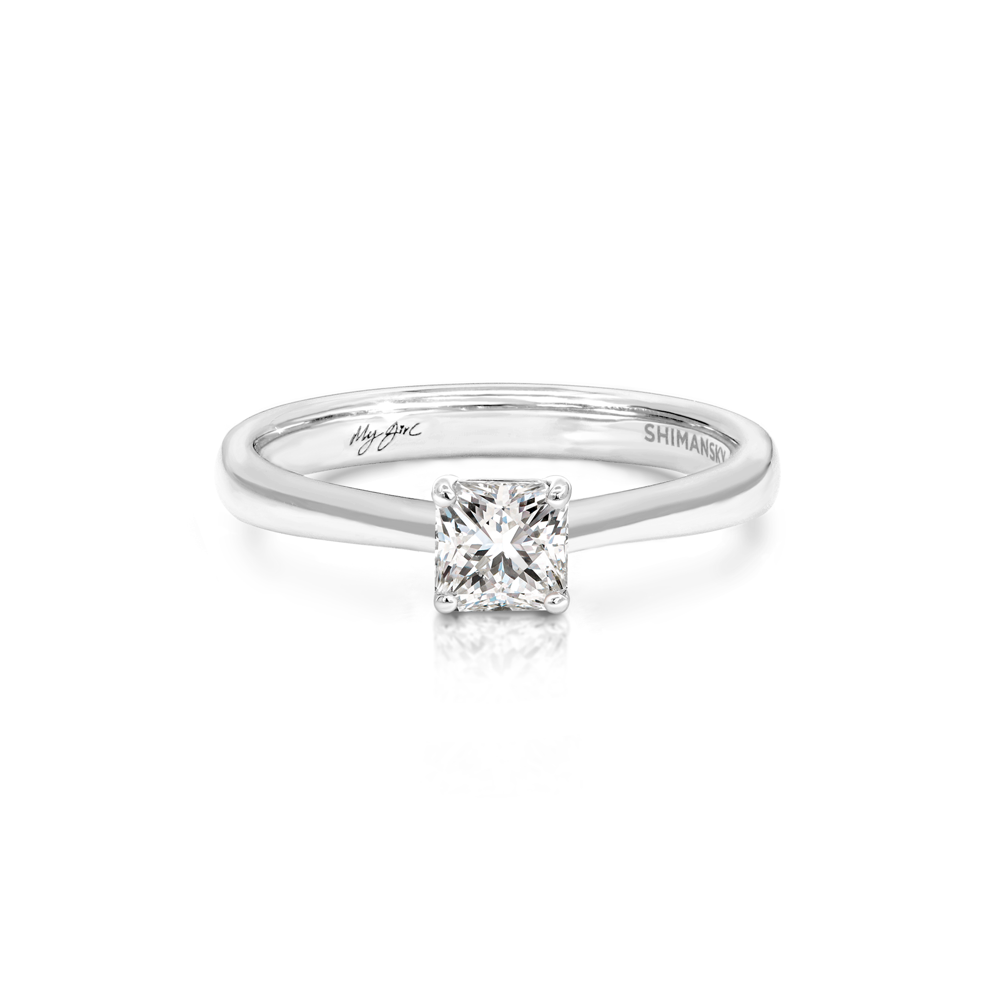 My Girl Solitaire Diamond Engagement Ring