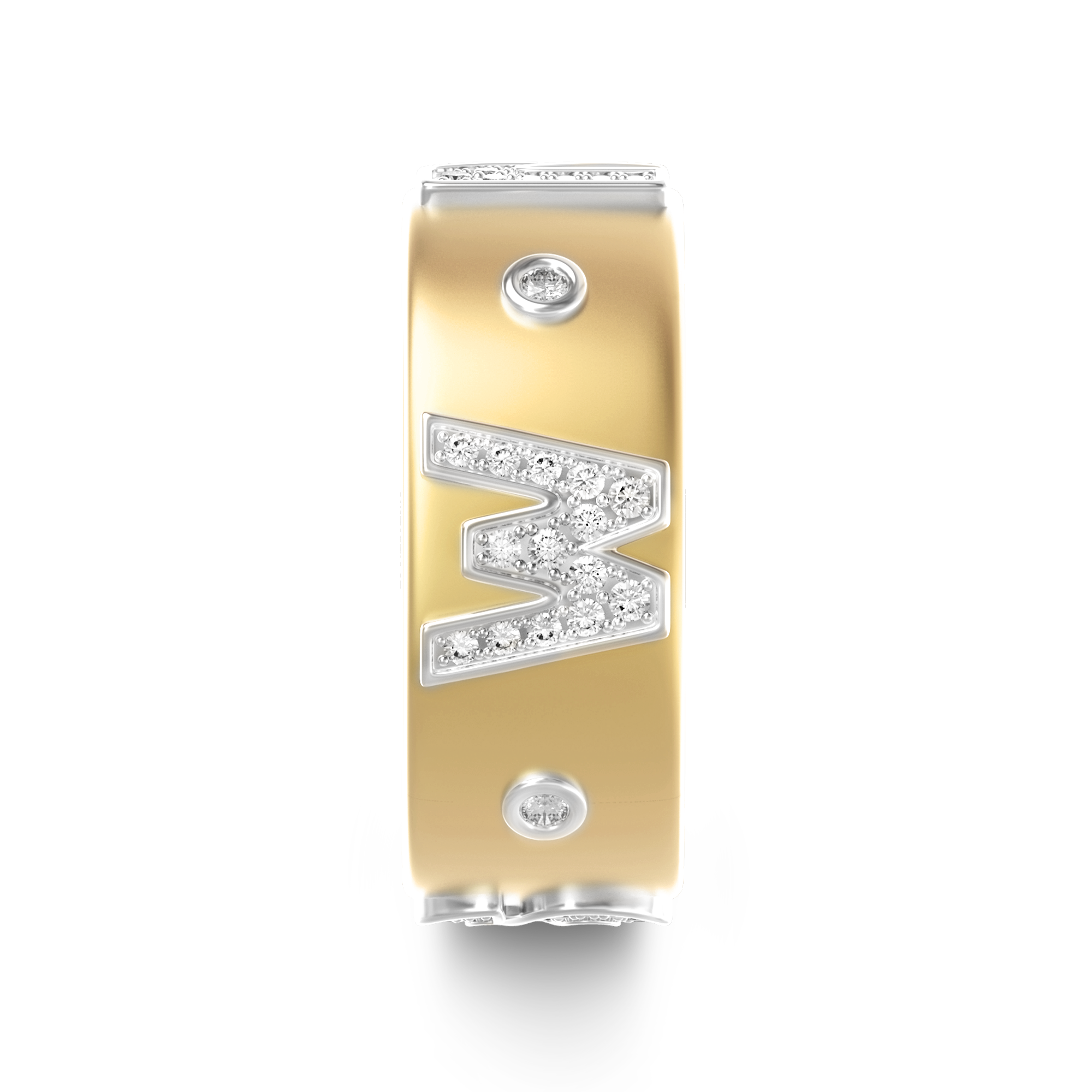 True North Pave Diamond Ring