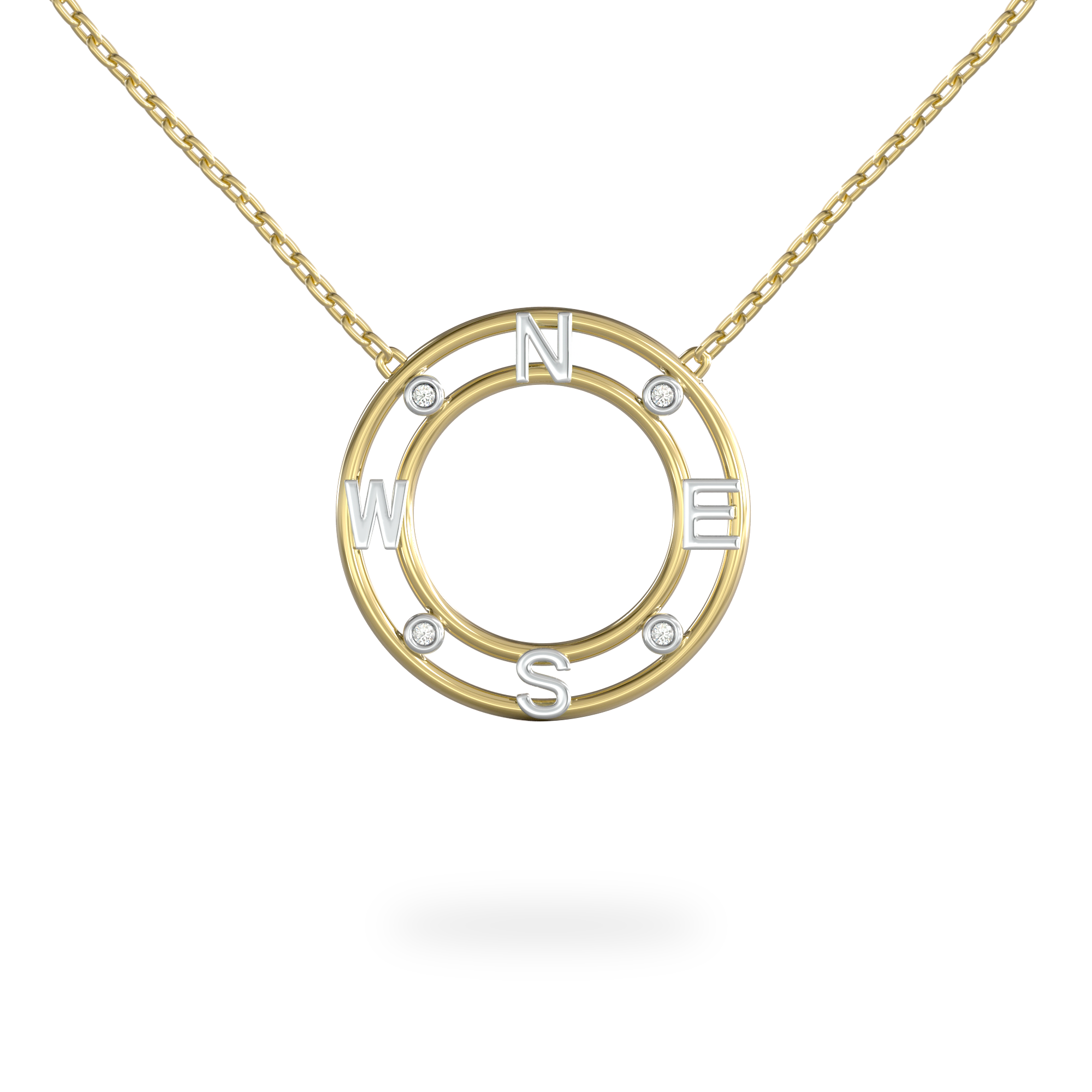 True North Diamond Necklace