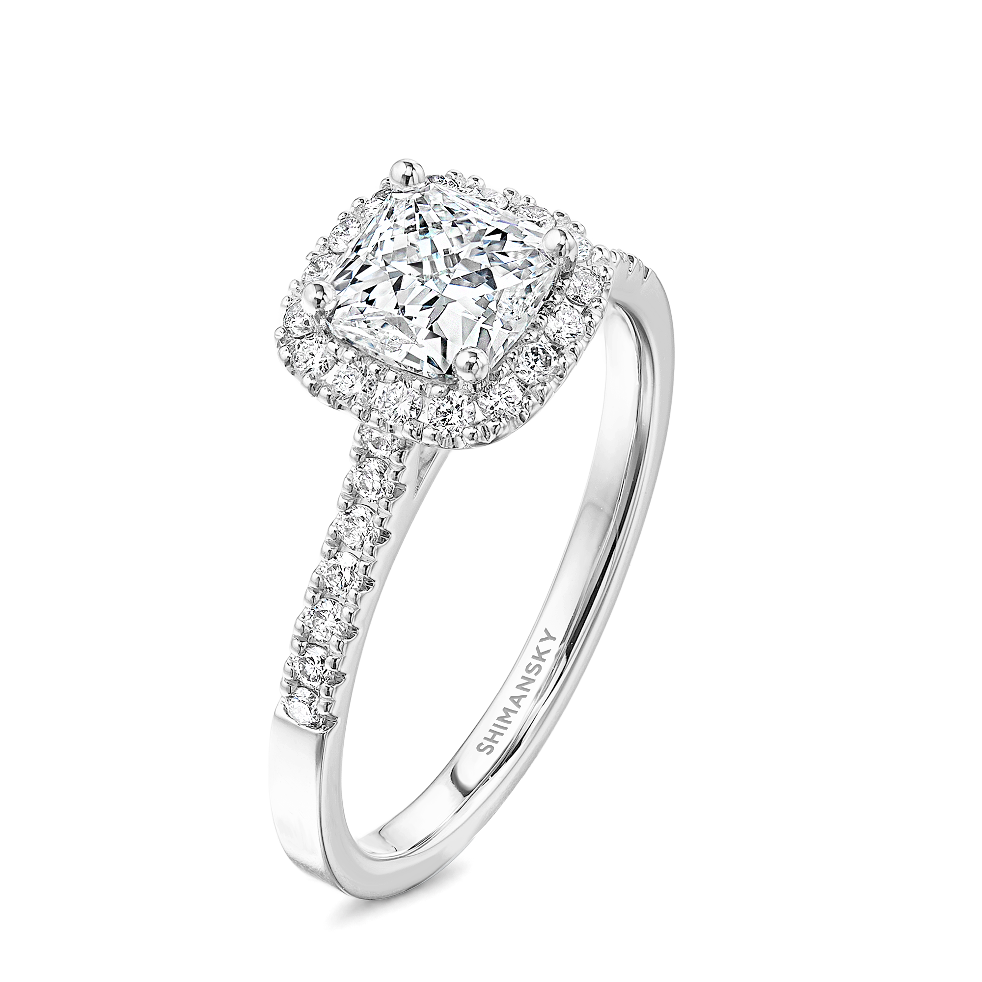 My Girl Diamond Halo Ring