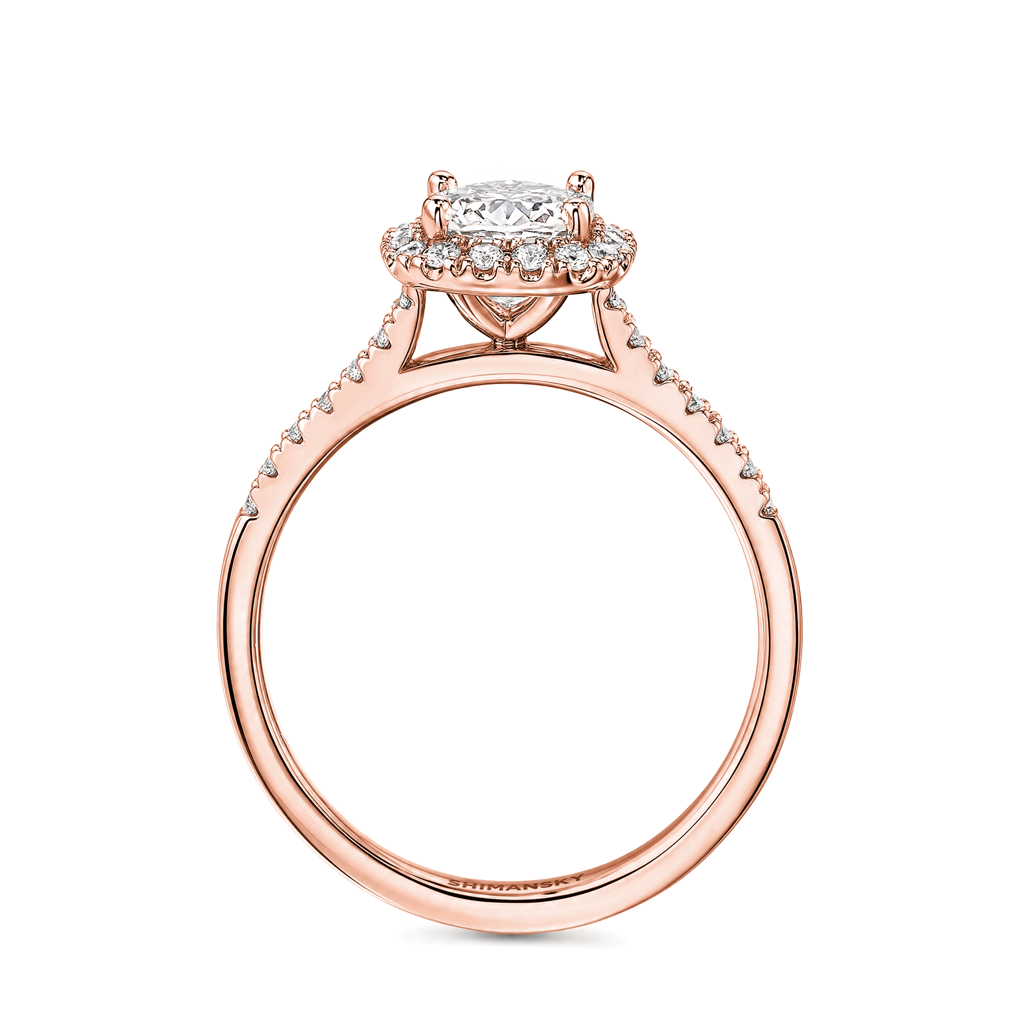 My Girl Diamond Halo Ring