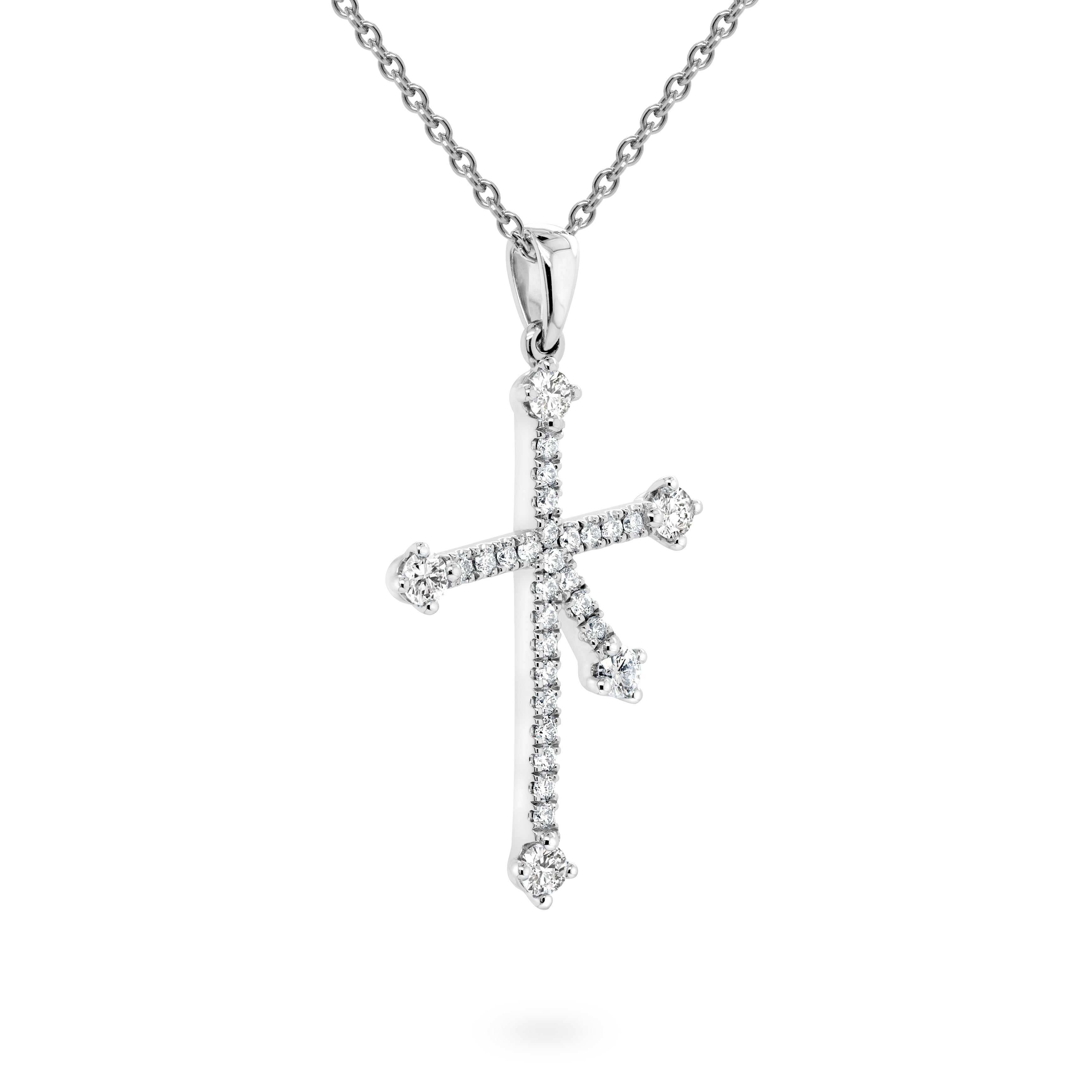 Southern Cross Microset Diamond Pendant - Shimansky Jewelry