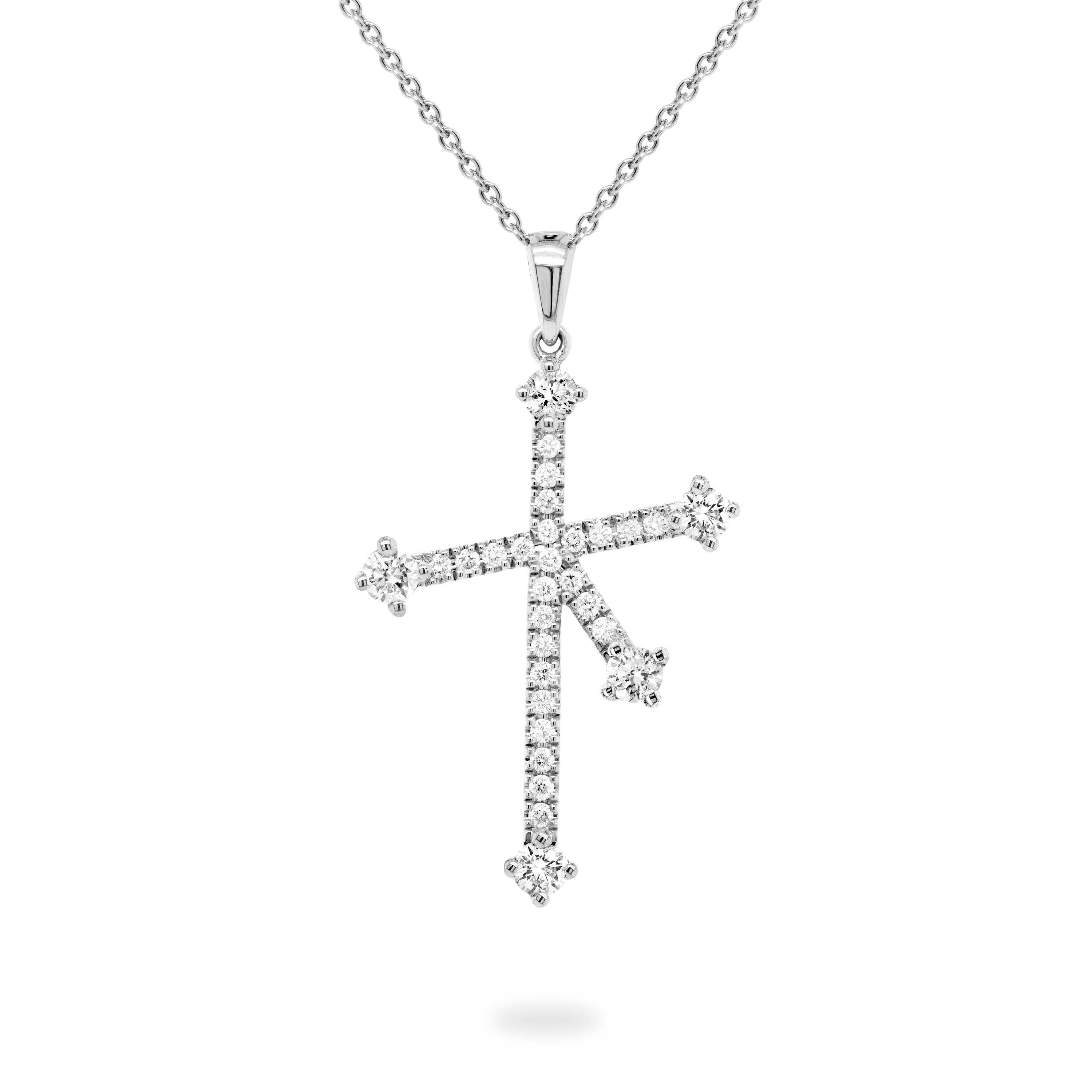 Southern Cross Microset Diamond Pendant - Shimansky Jewelry