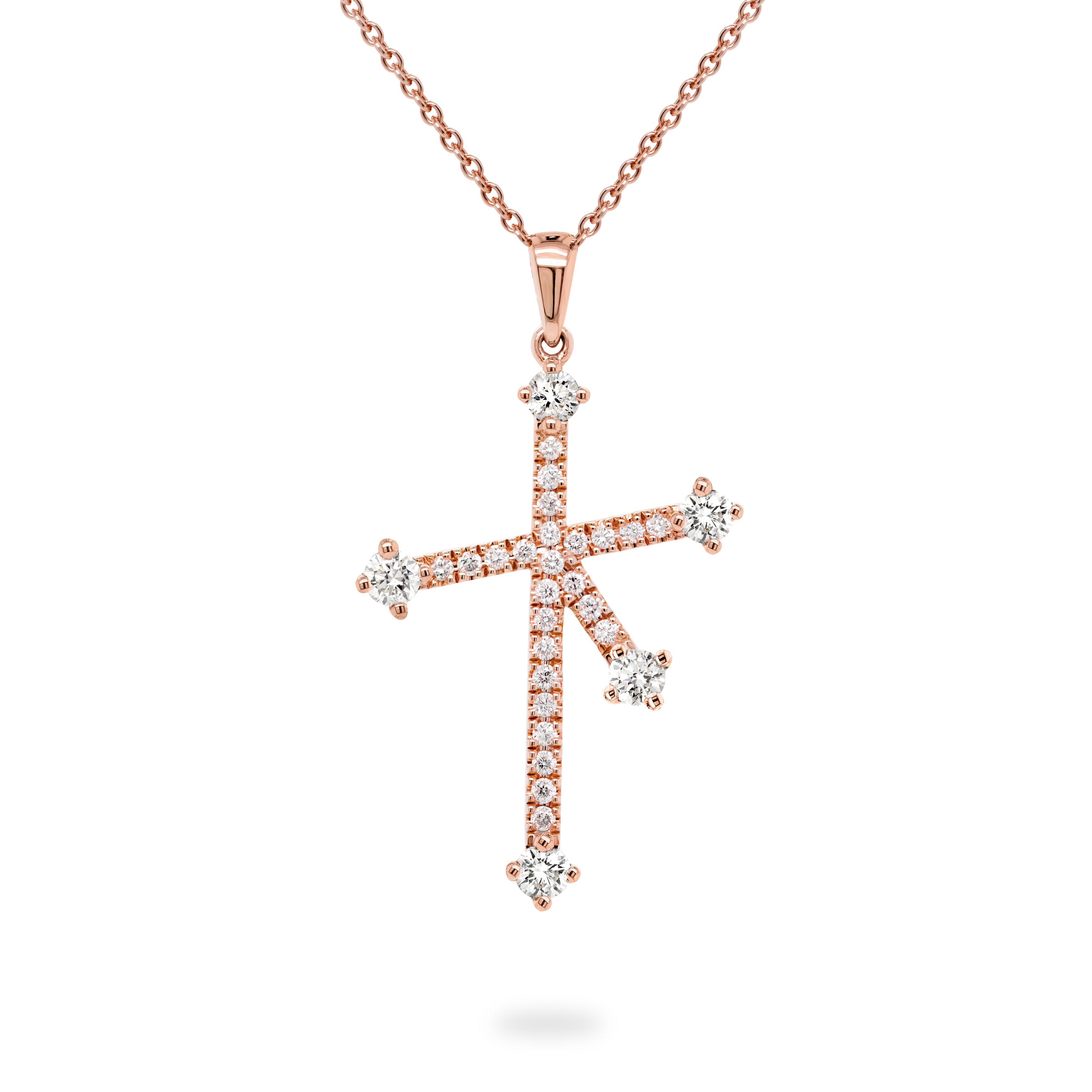 Southern Cross Microset Diamond Pendant - Shimansky Jewelry