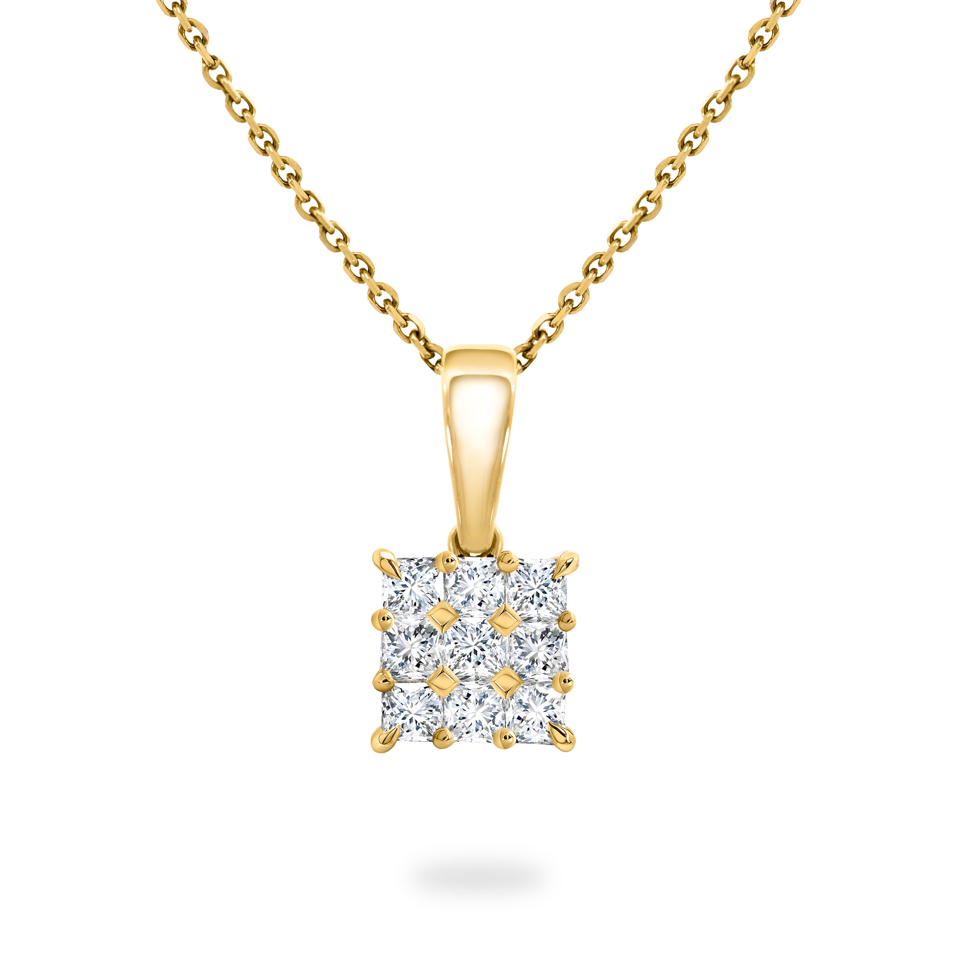 My Girl Mosaic Diamond Pendant - Shimansky Jewelry