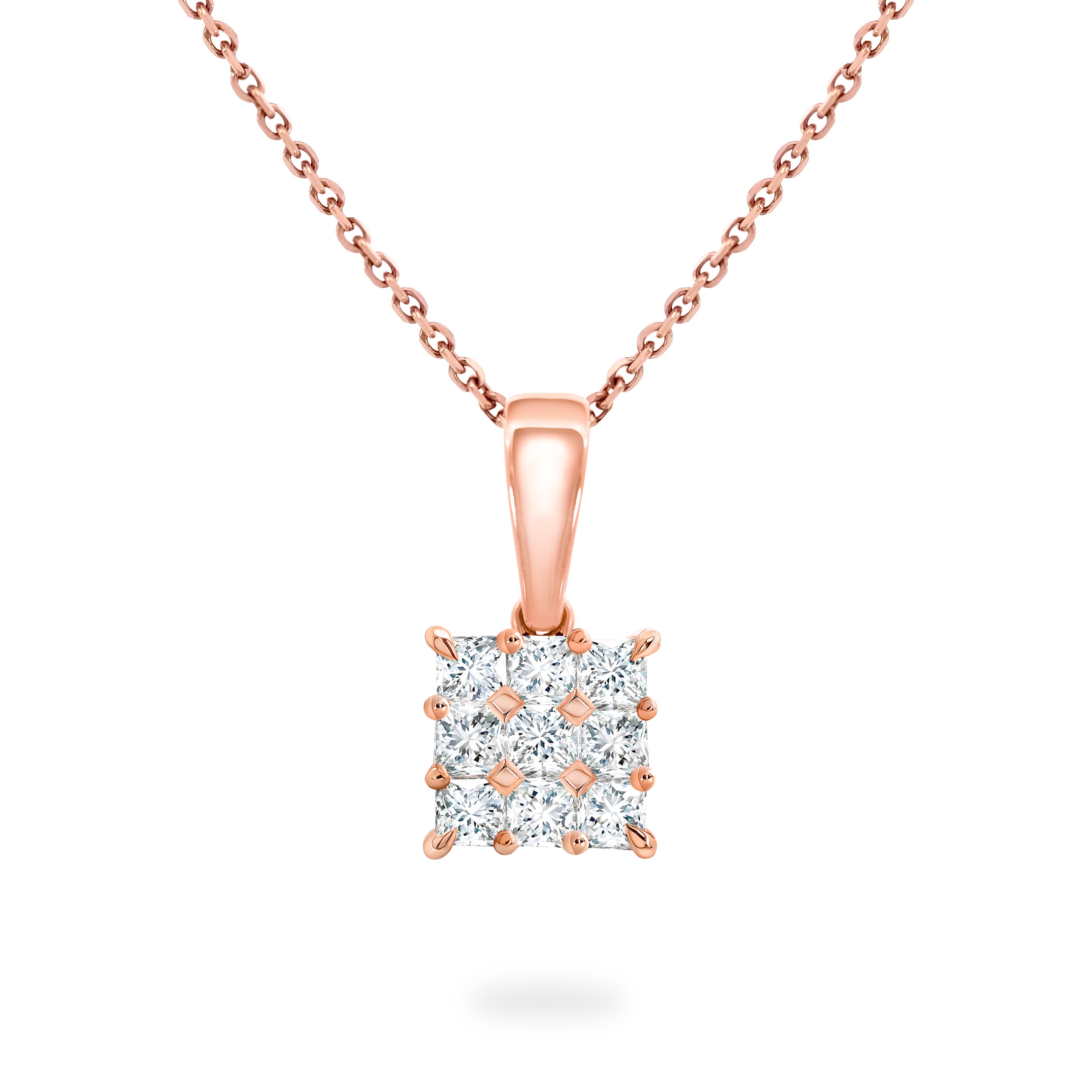 My Girl Mosaic Diamond Pendant - Shimansky Jewelry