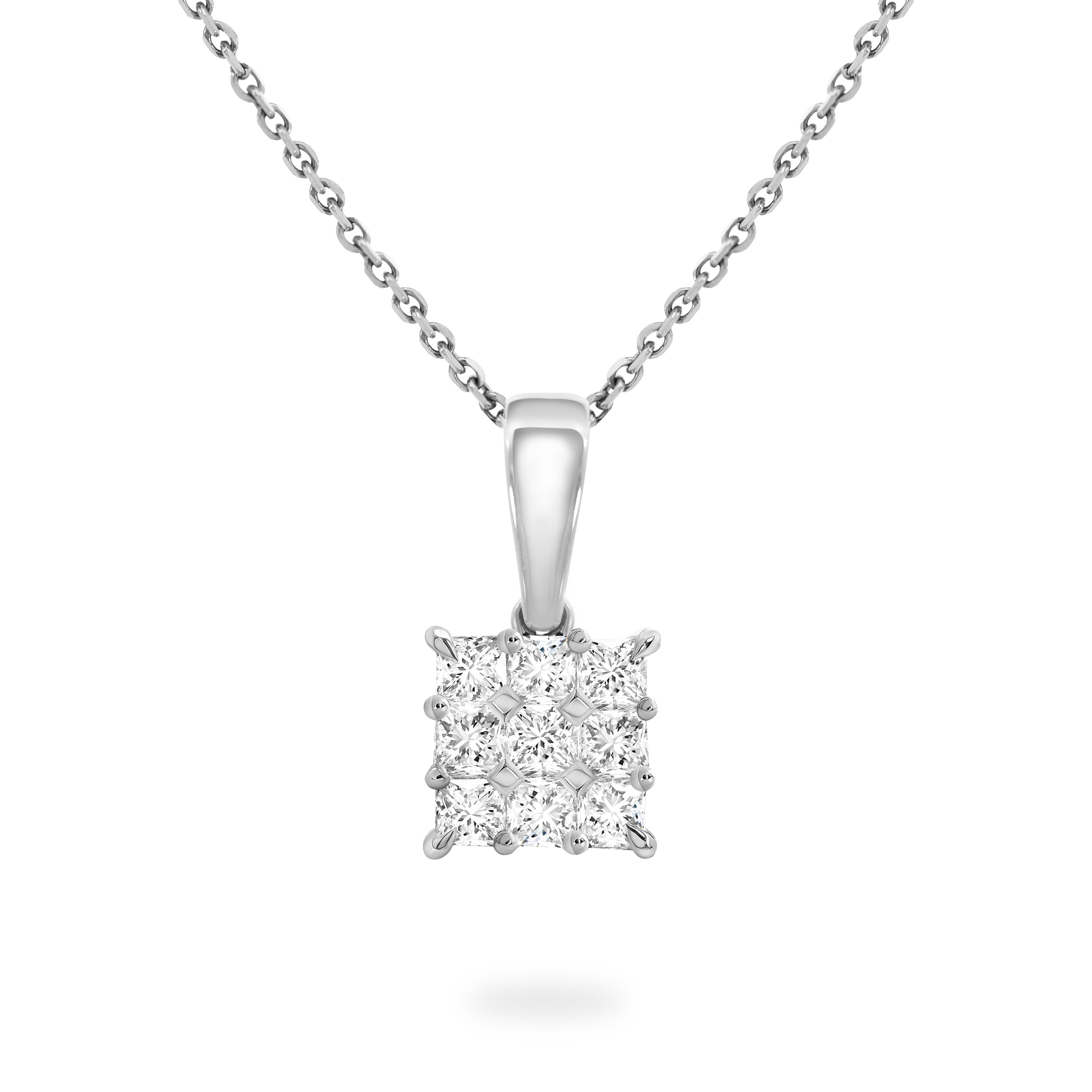 My Girl Mosaic Diamond Pendant - Shimansky Jewelry