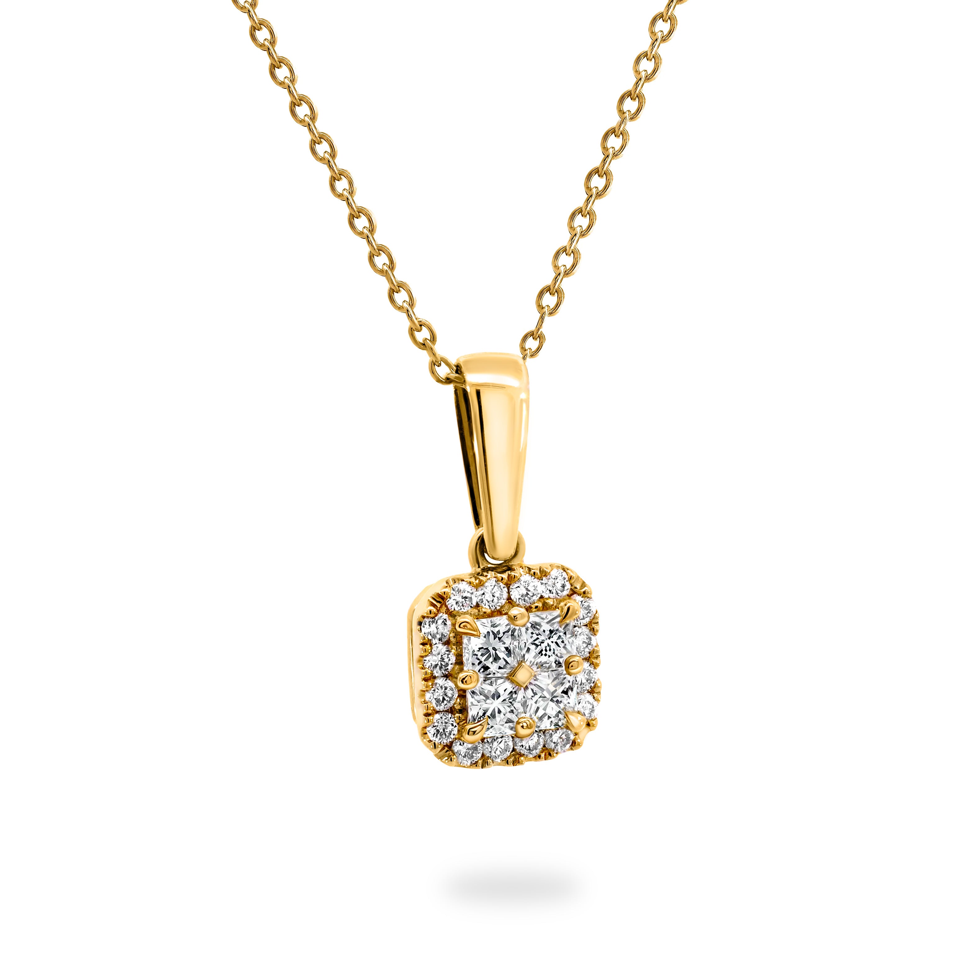My Girl Mosaic Microset Pendant - Shimansky Jewelry