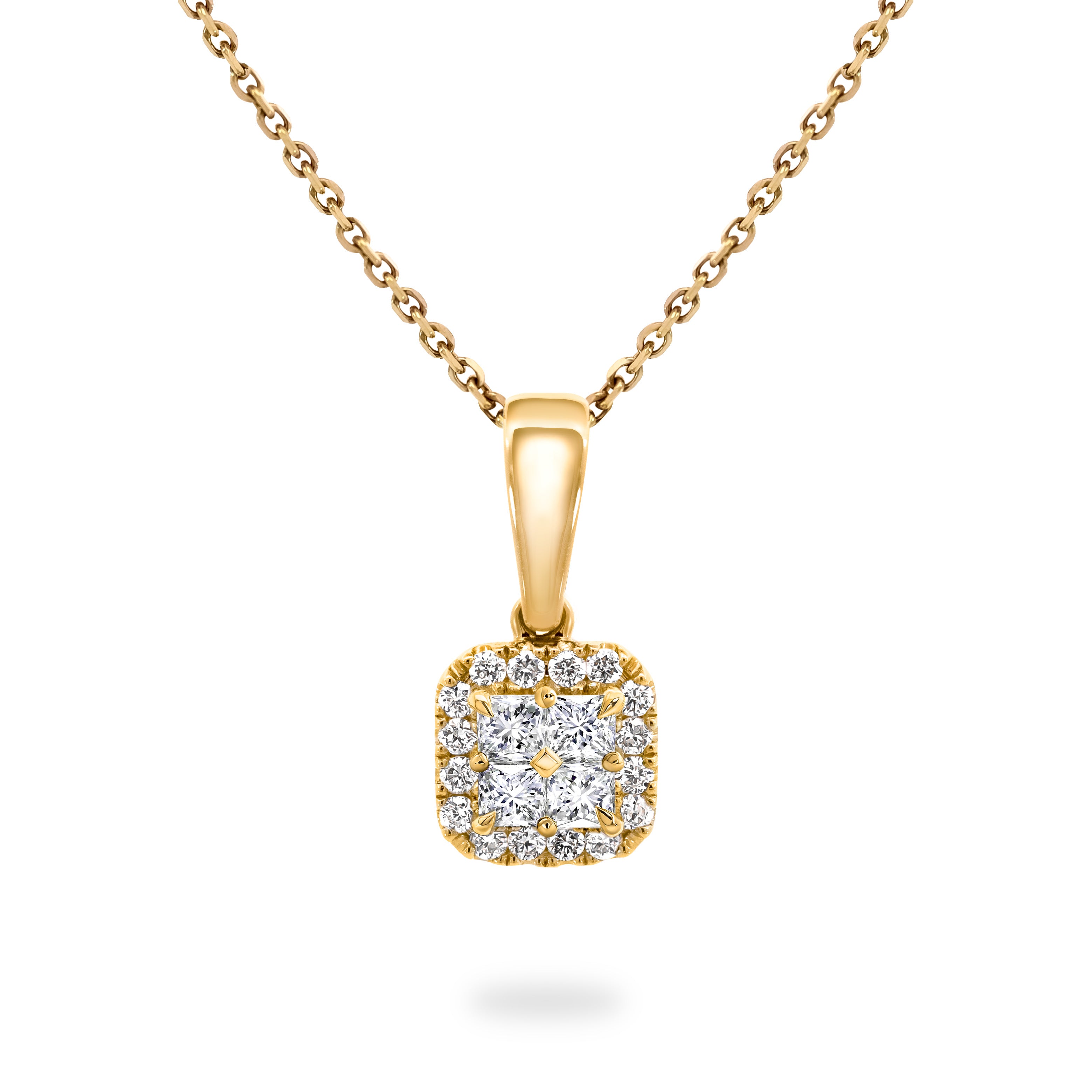 My Girl Mosaic Microset Pendant - Shimansky Jewelry
