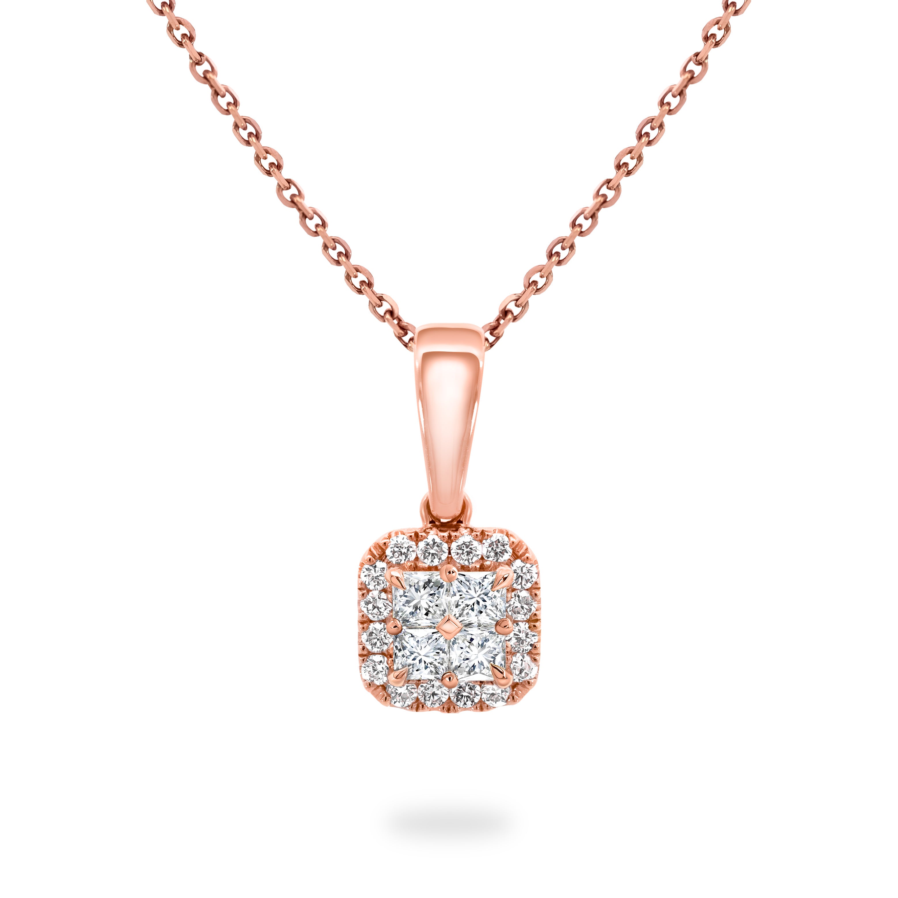 My Girl Mosaic Microset Pendant - Shimansky Jewelry