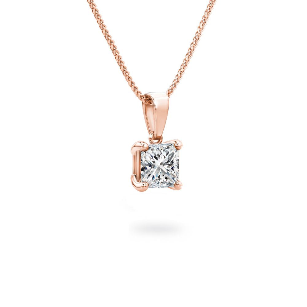 My Girl Solitaire Diamond Pendant - Shimansky Jewelry