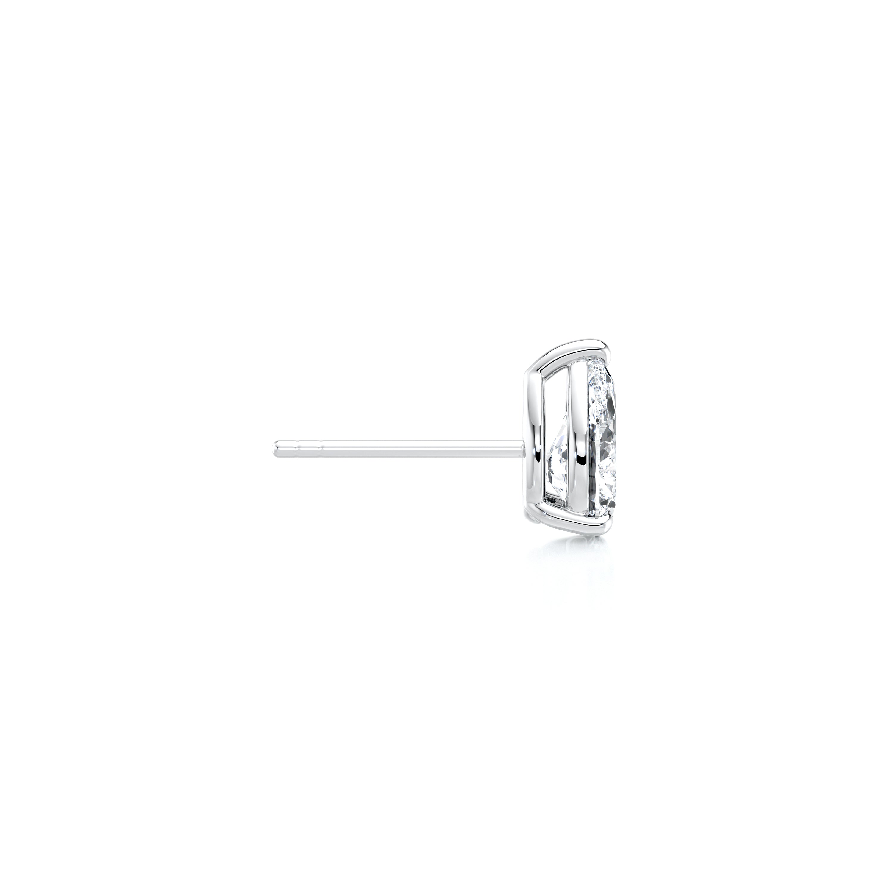 Pear Shape Diamond Solitaire Earrings - Shimansky Jewelry