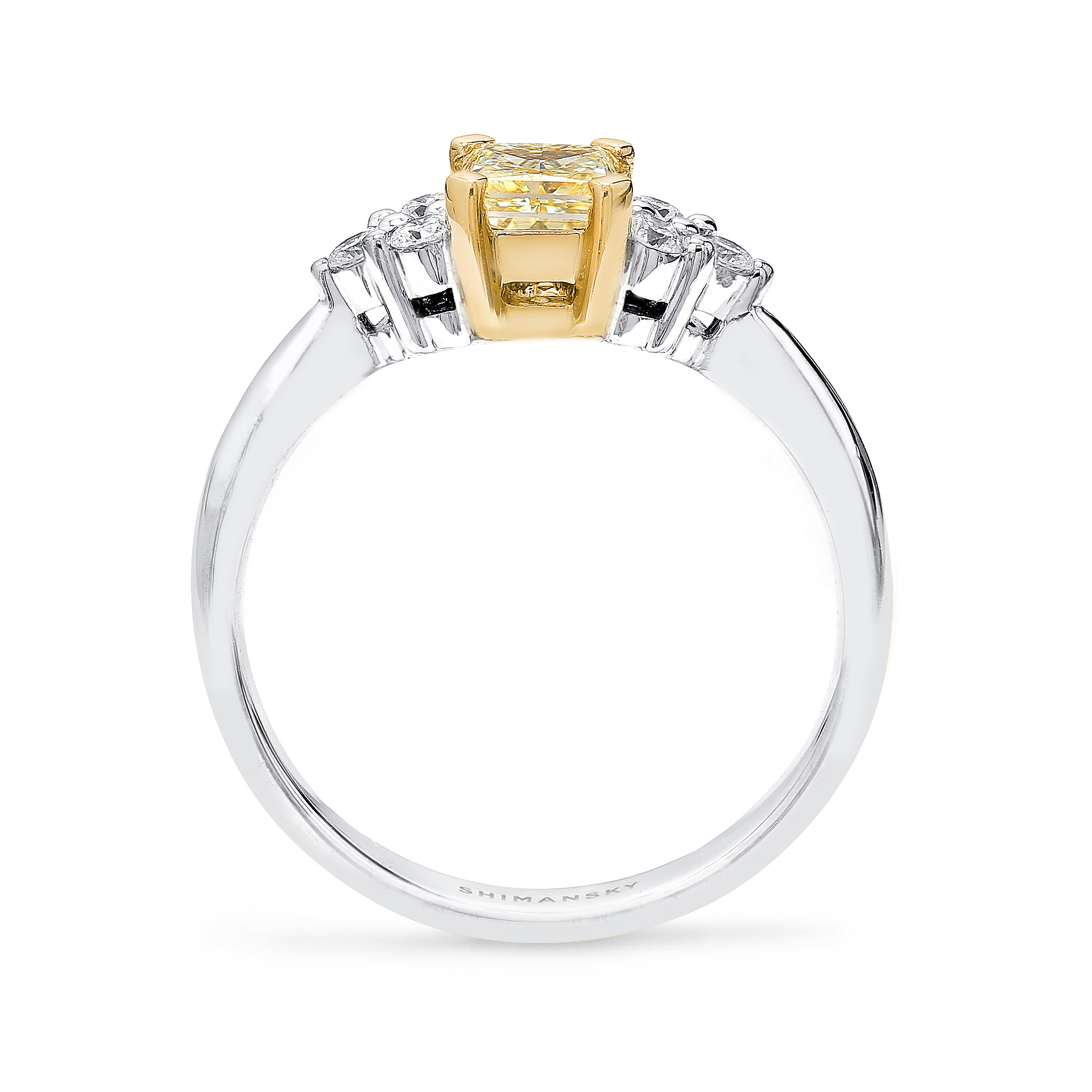 Fancy Yellow Dress Ring