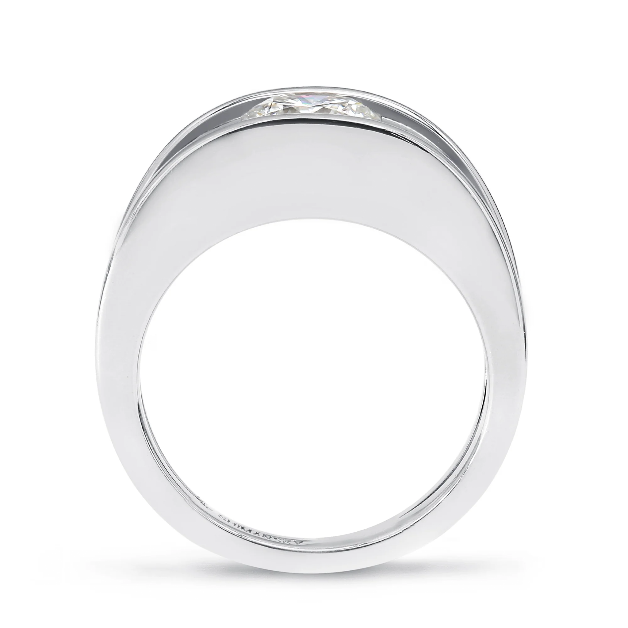 #Metal_Platinum #Carat Weight_1