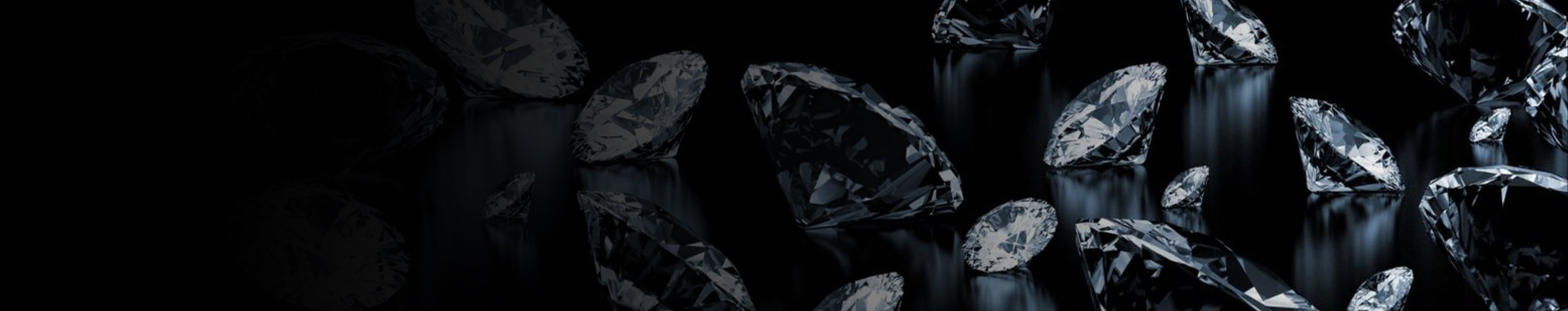 Shimansky Diamonds laying on a black table