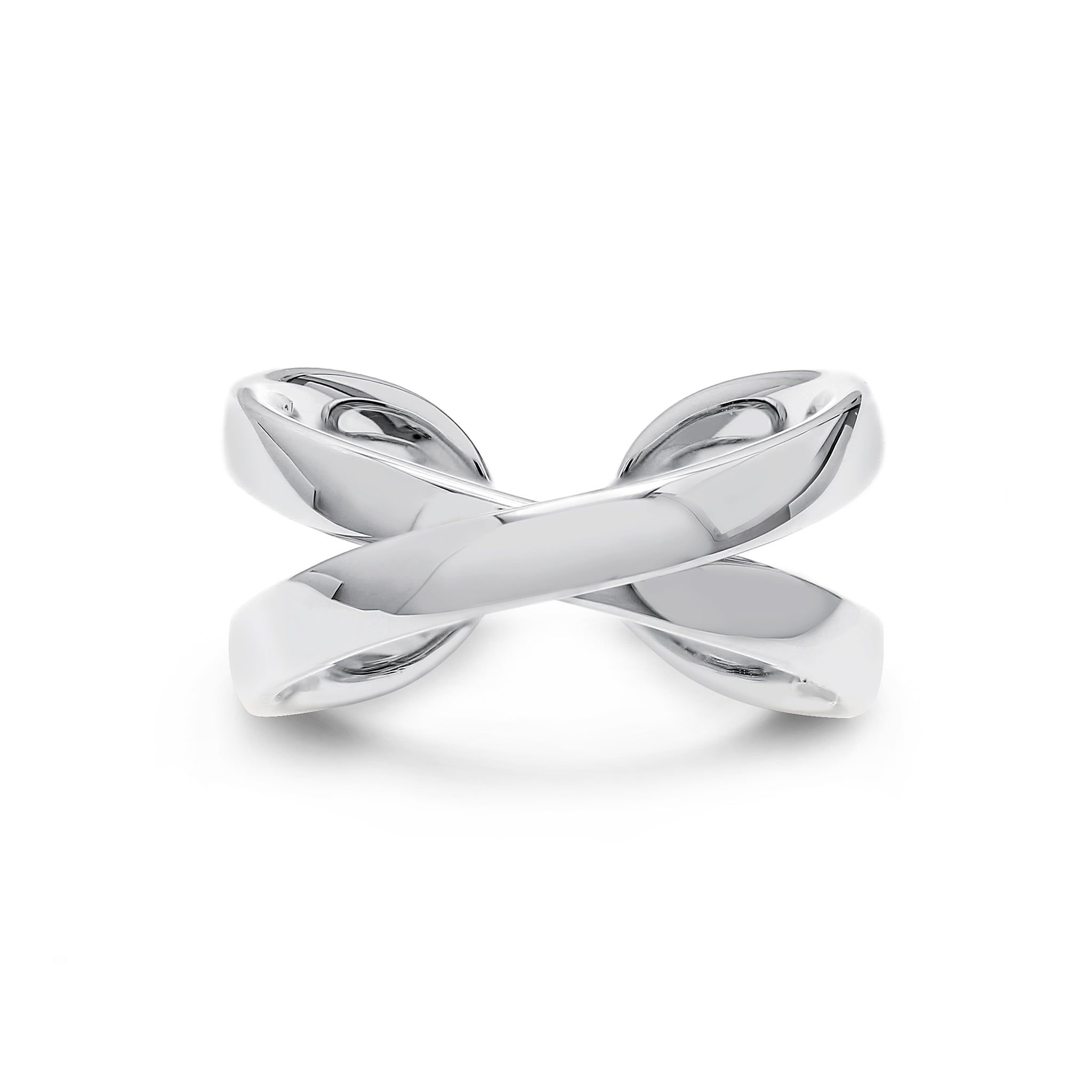 SHIMANSKY.CO.ZA - Infinity Classic Ring - 14K White Gold - Front View