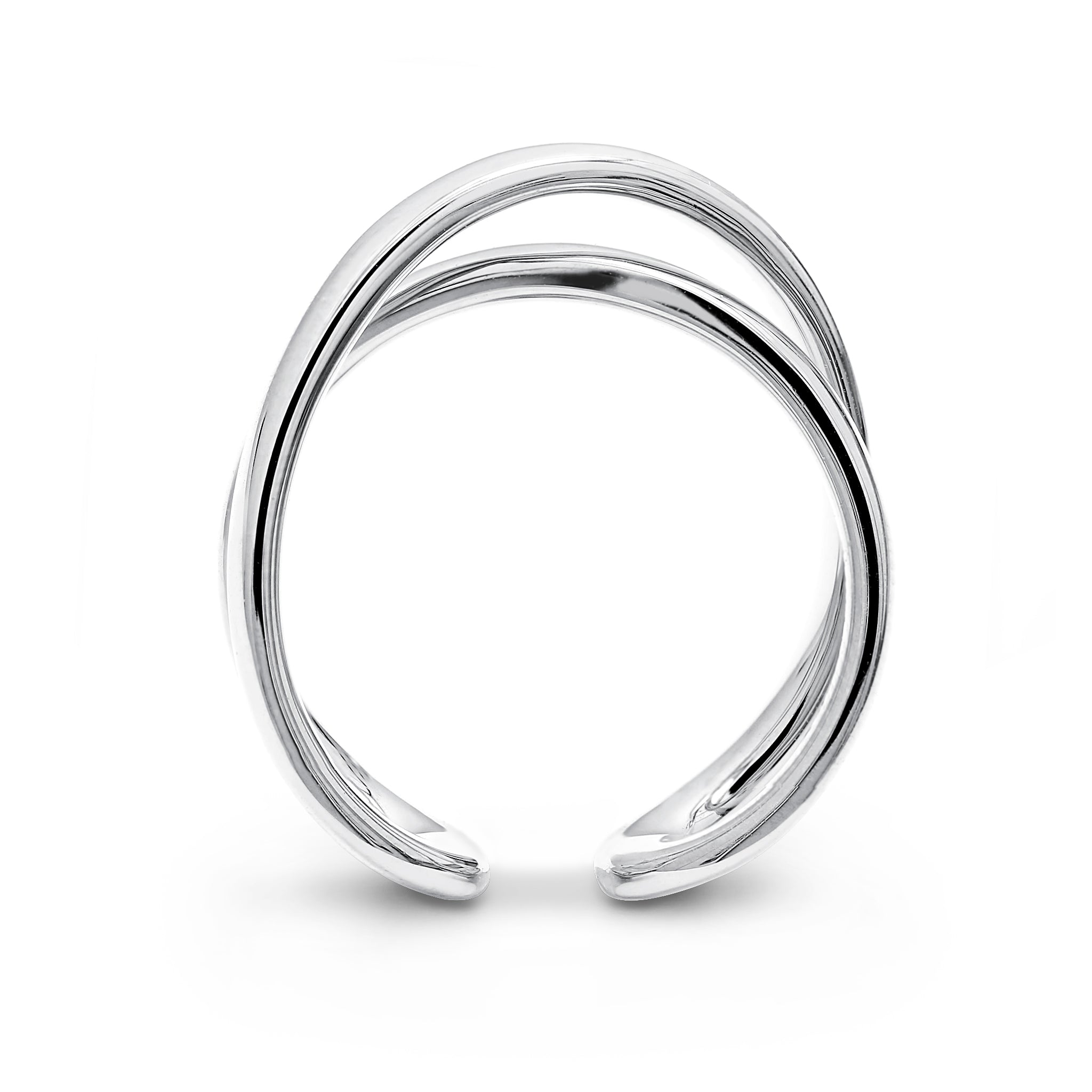 SHIMANSKY.CO.ZA - Infinity Classic Ring - 14K White Gold - Side View