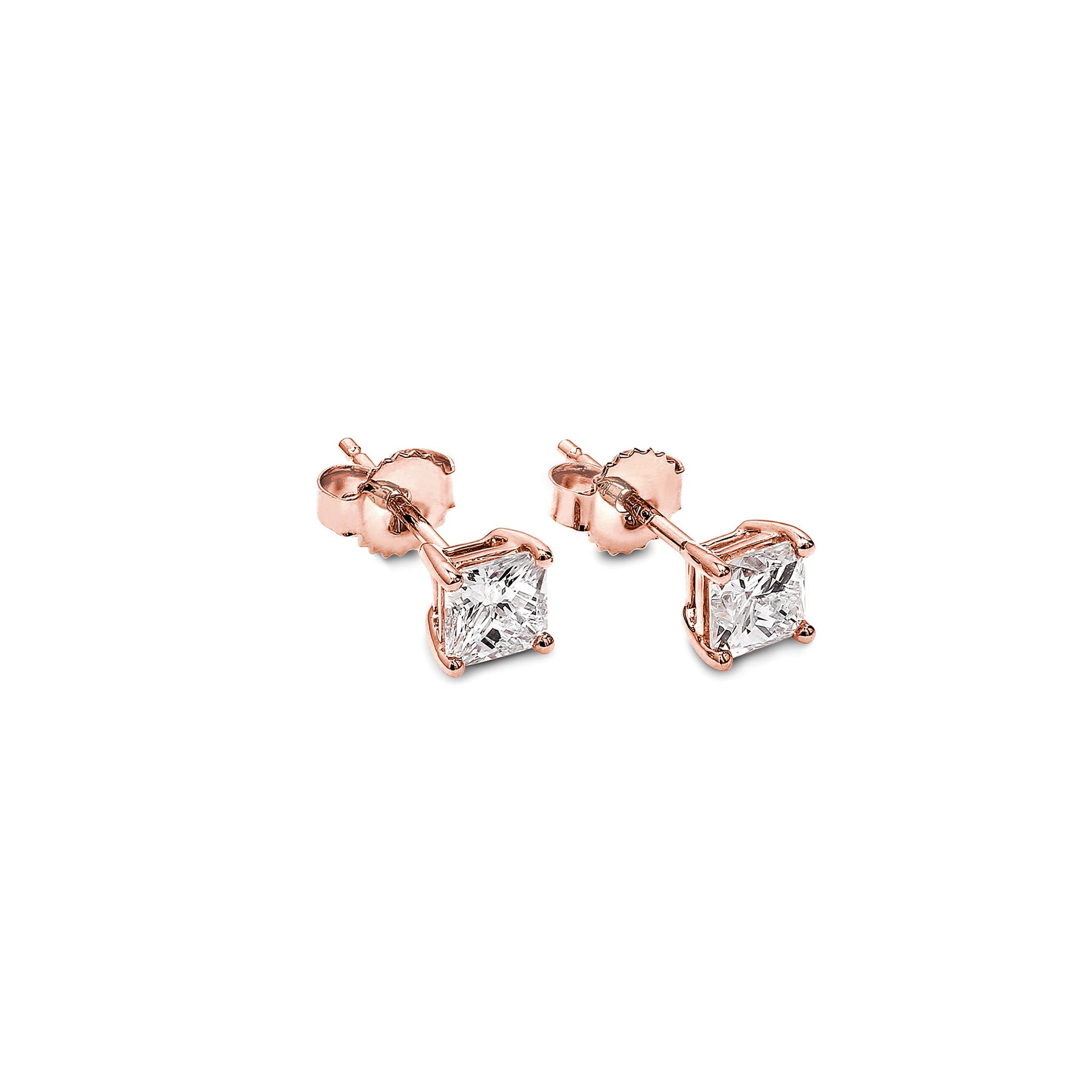 My Girl Diamond Earrings Side View - SHIMANSKY.CO.ZA