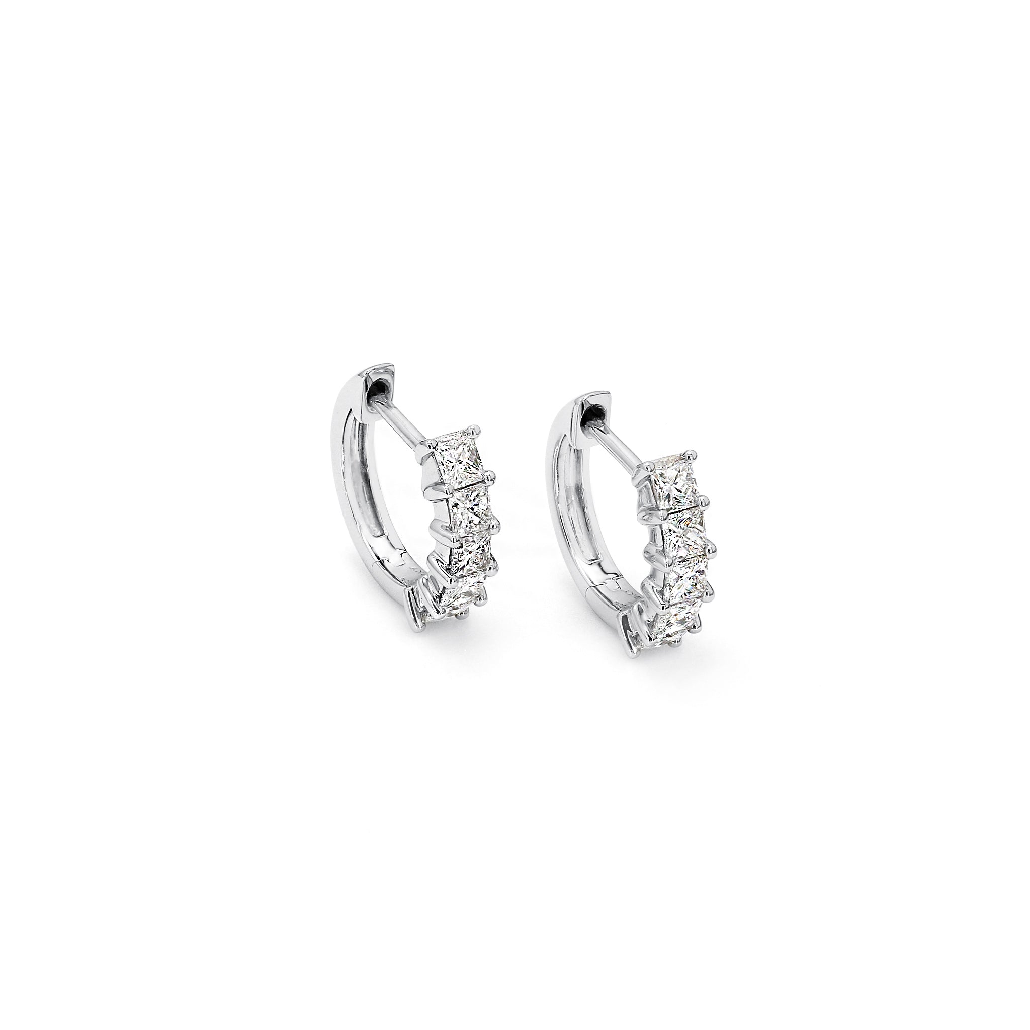My Girl Diamond Huggie Earrings - SHIMANSKY.CO.ZA