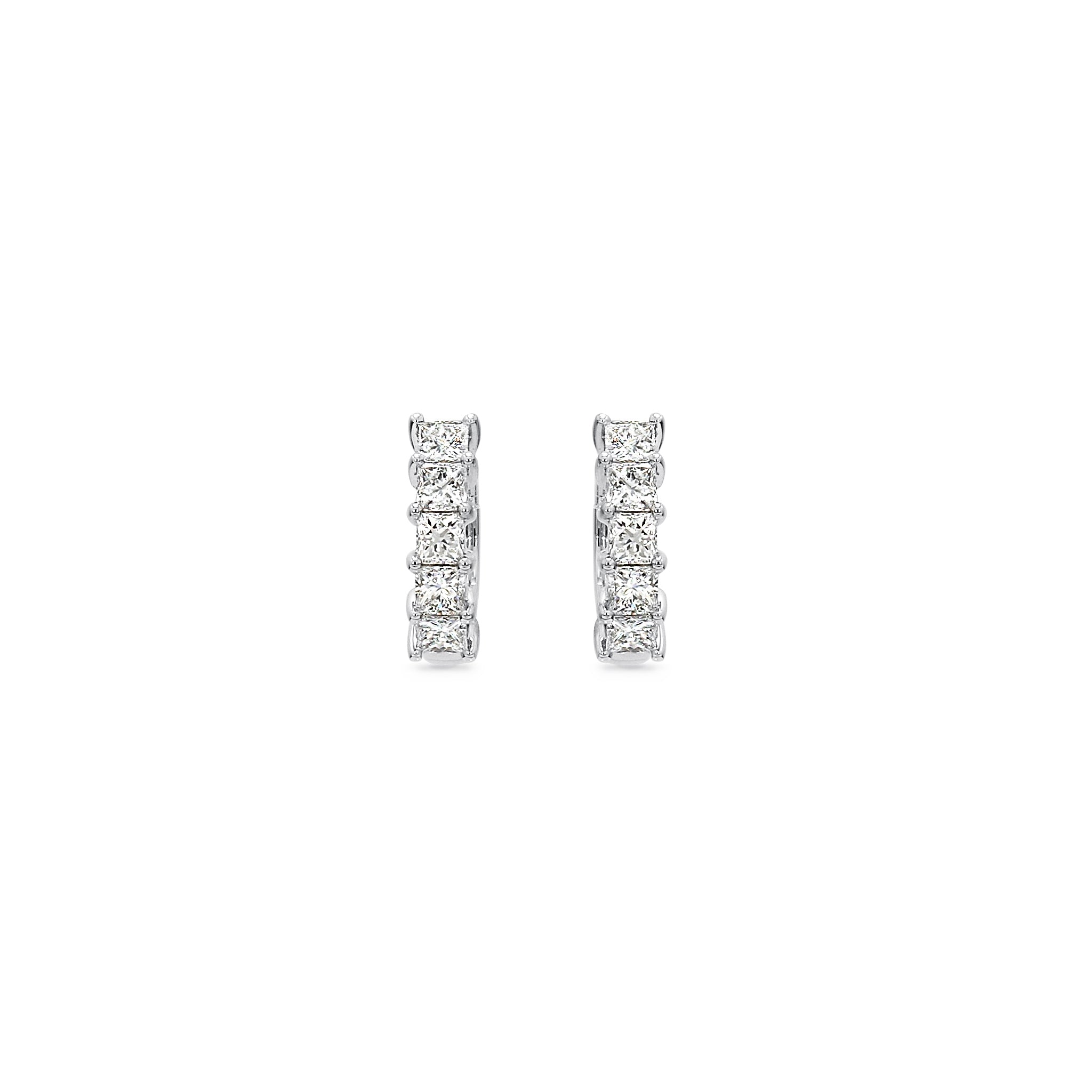 My Girl Diamond Huggie Earrings - SHIMANSKY.CO.ZA