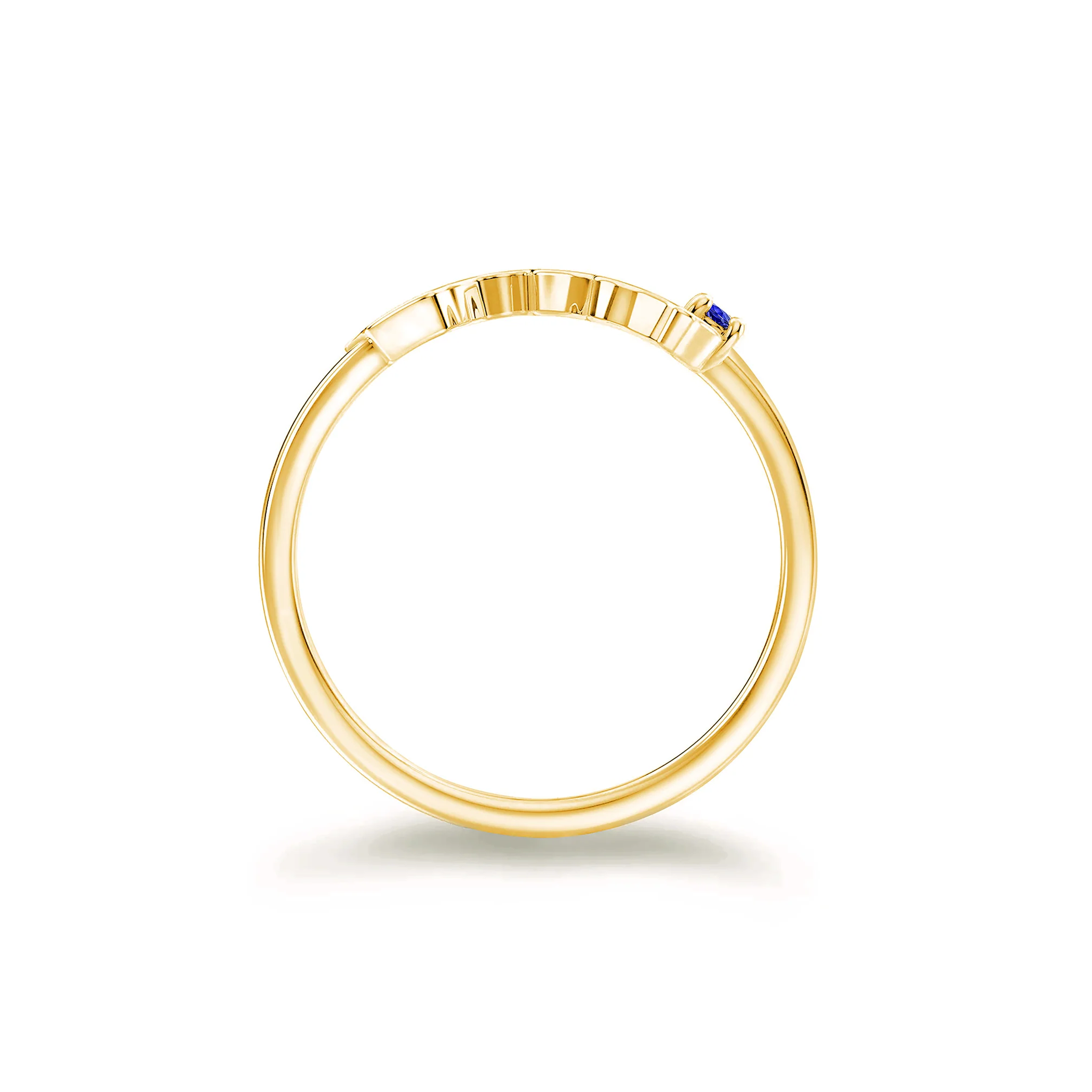 Shimansky My Africa Medium Tanzanite Ring #Metal_Yellow Gold