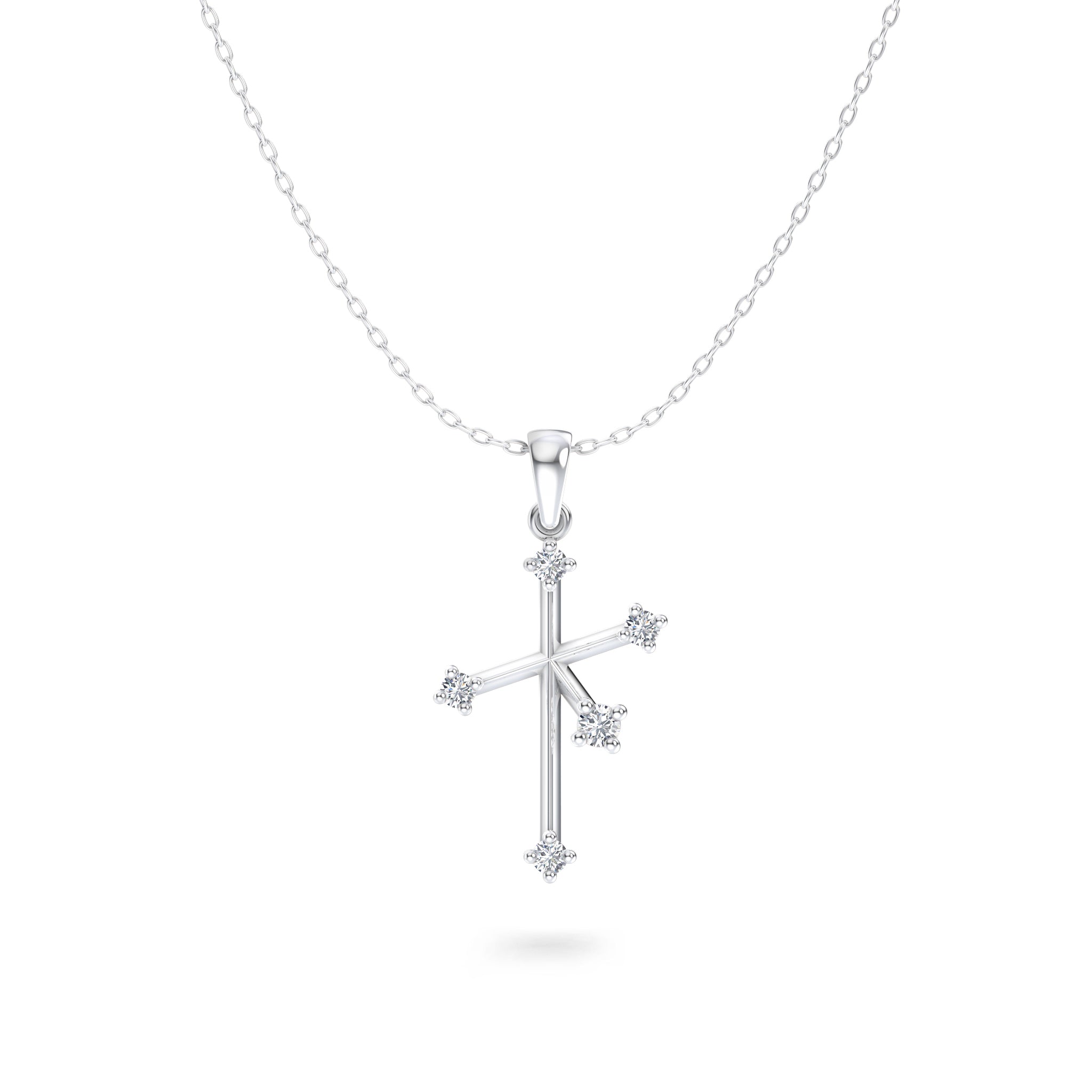 Southern Cross Small Diamond Pendant - Shimansky Jewelry