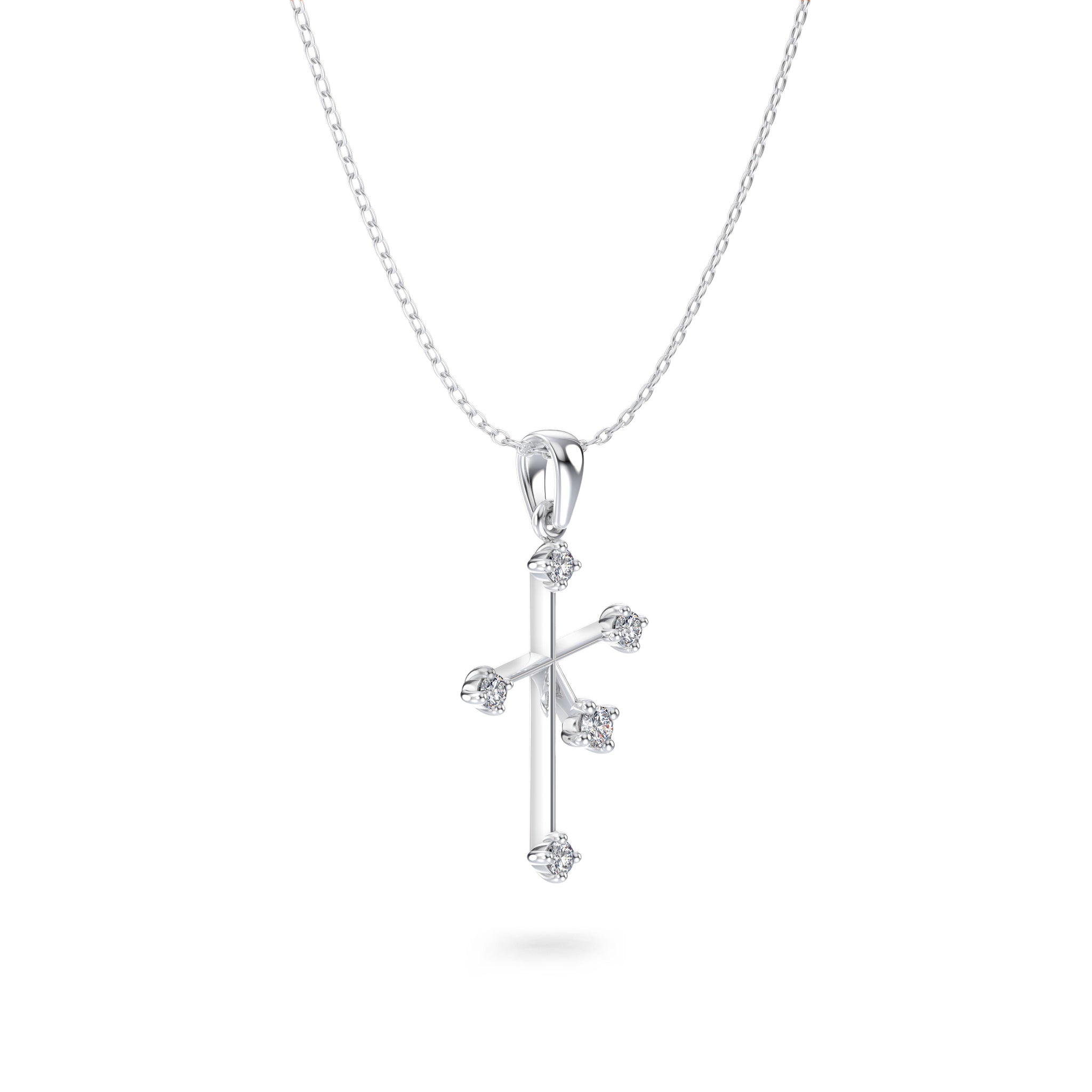 Southern Cross Small Diamond Pendant - Shimansky Jewelry