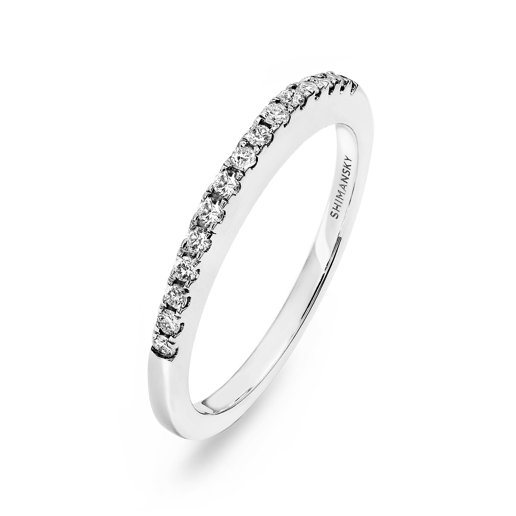 Millennium Microset Wedding Band