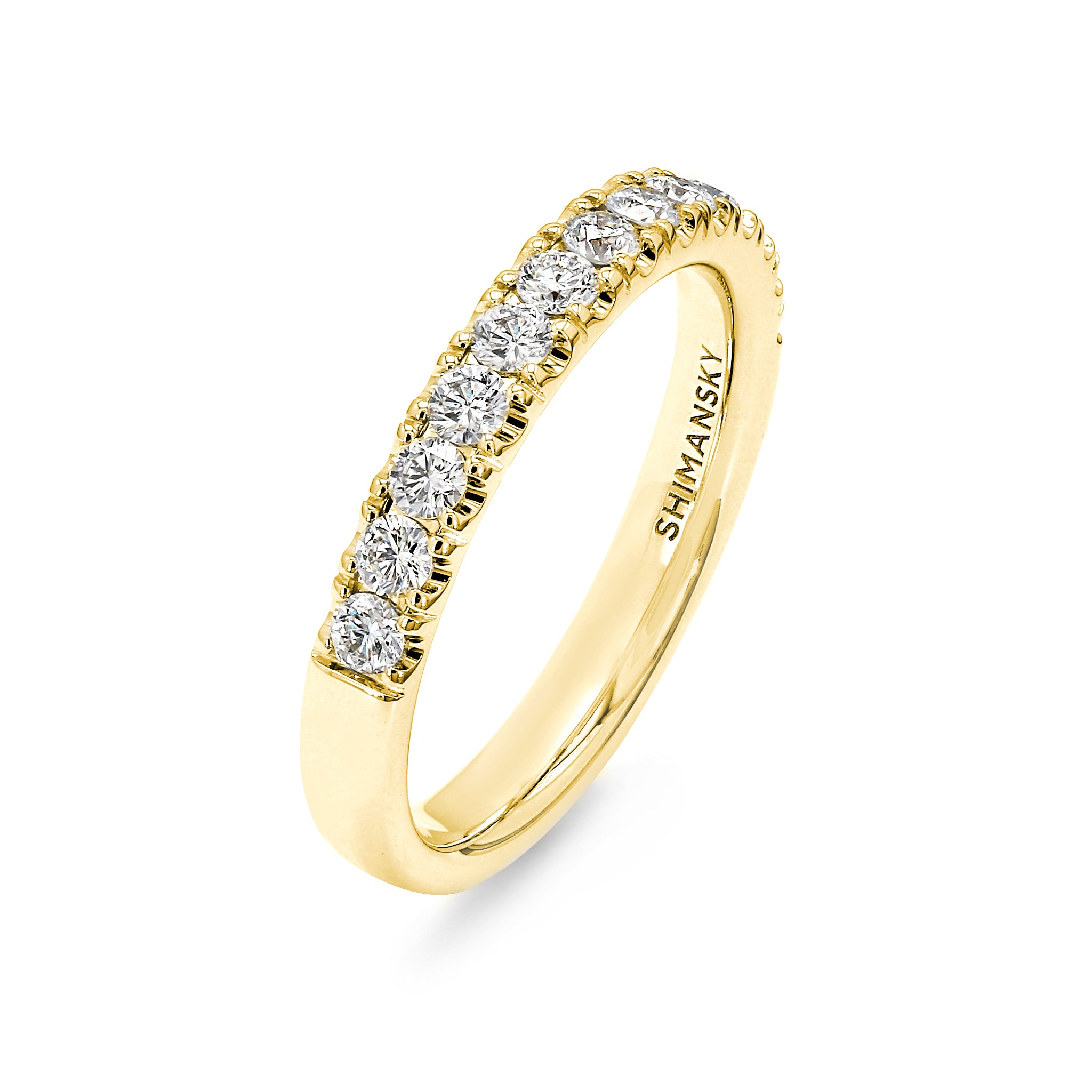 Micro Prong Eternity Ring - Shimansky Jewelry