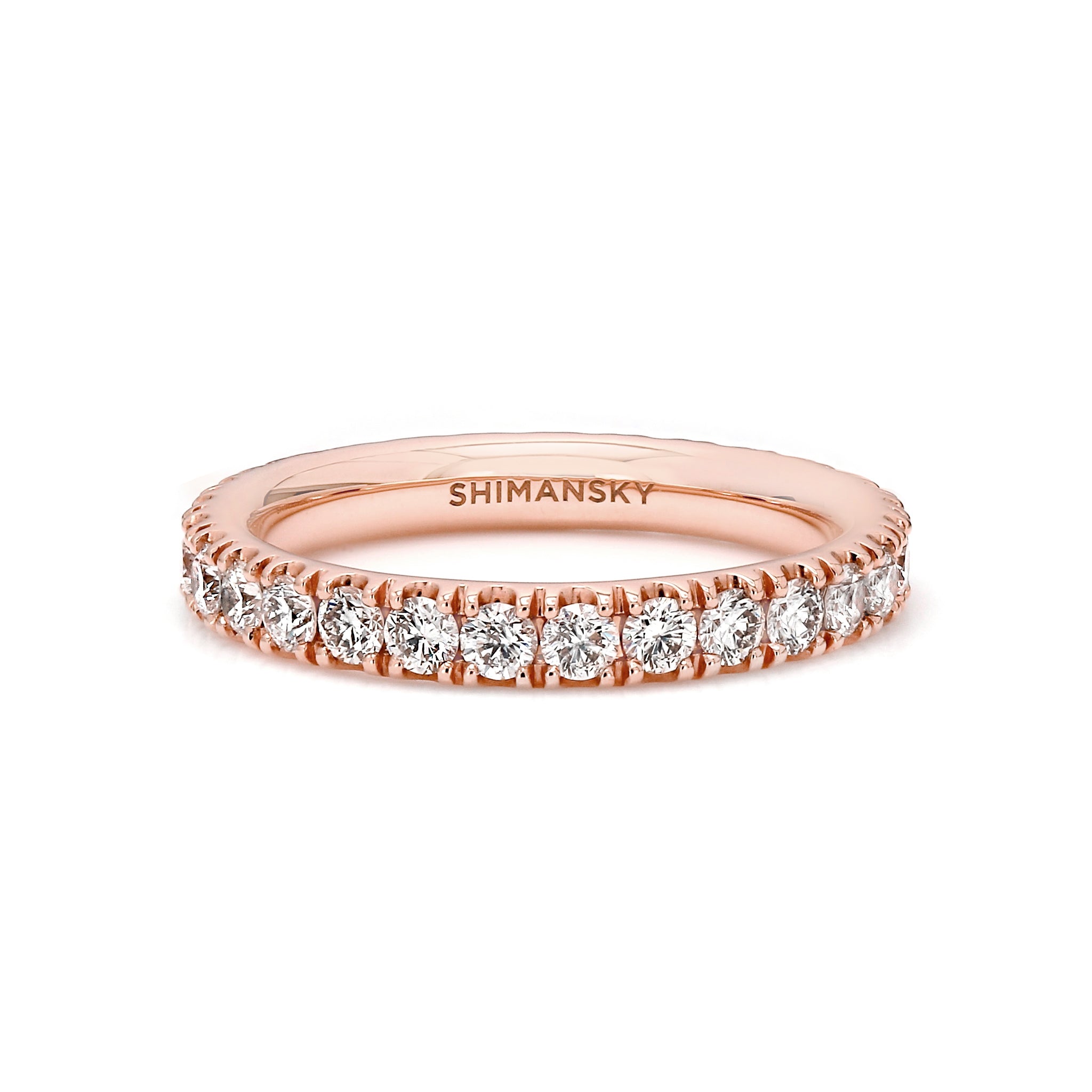 Micro Prong Eternity Ring - Shimansky Jewelry