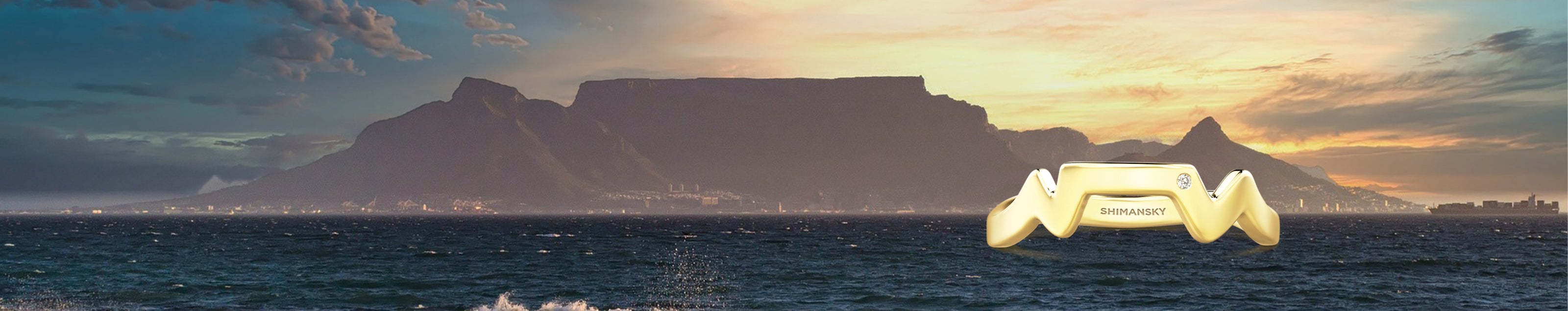 Majestic Table Mountain and Table Mountain Ring by Shimansky.