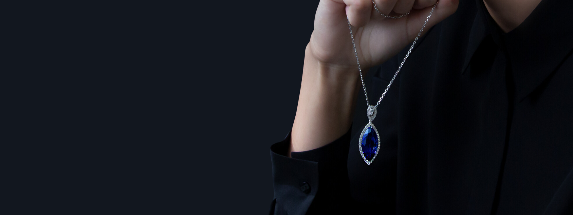 Shimansky Tanzanite Jewellery Pendants