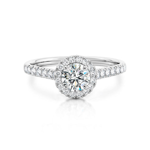 Halo Diamond förlovningsring