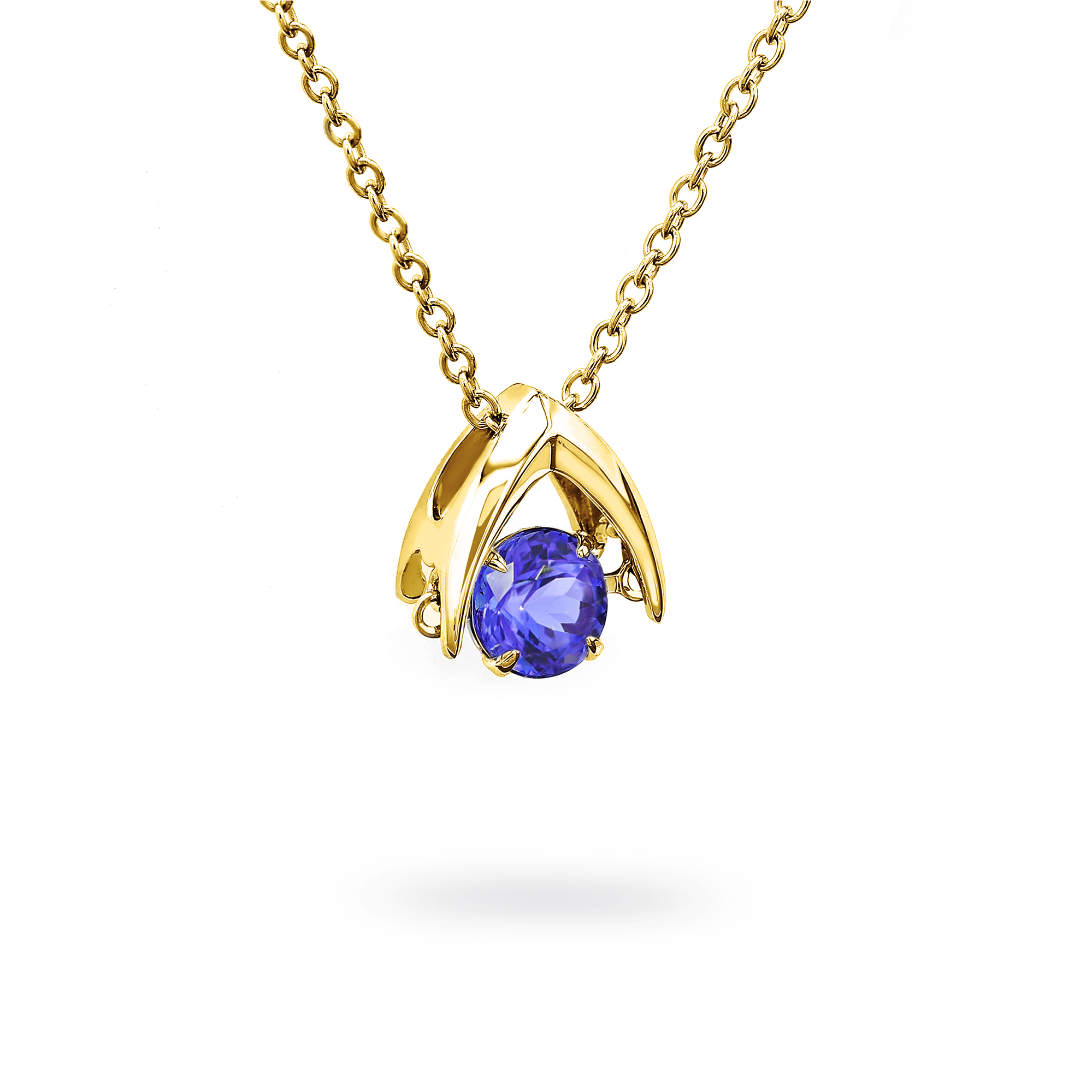 Dancing Tanzanite Pendant