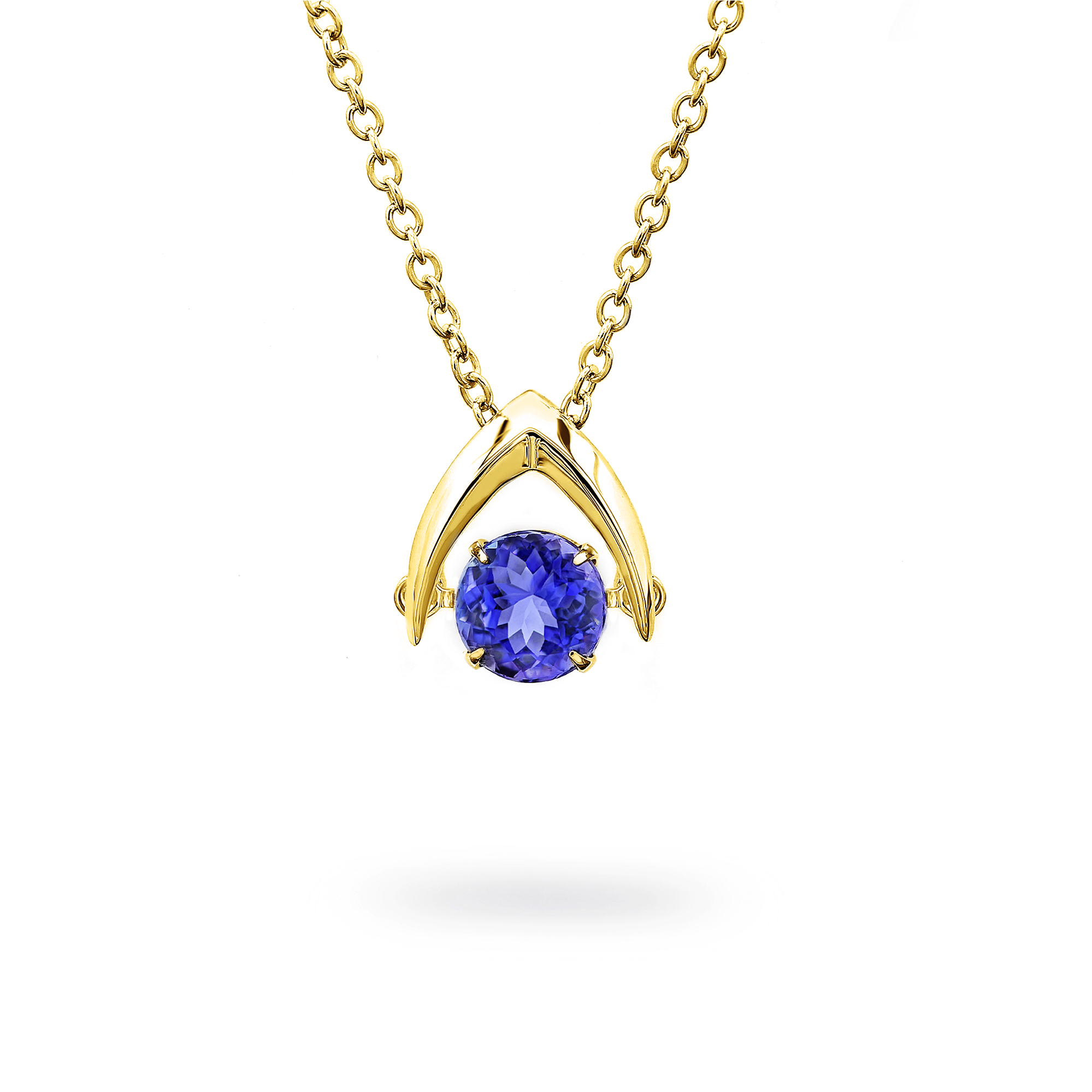 Dancing Tanzanite Pendant