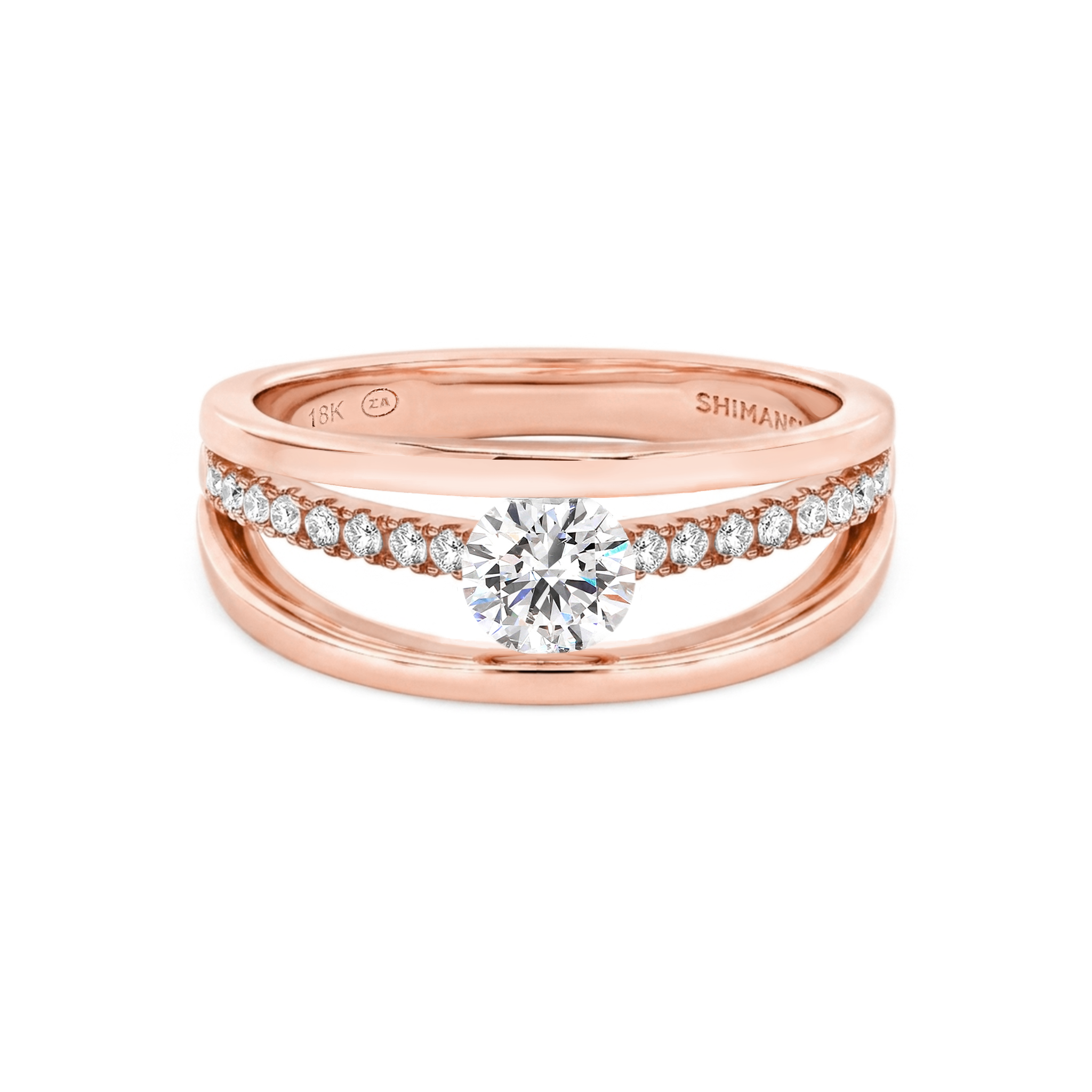#Metal_Rose Gold #Centre Carat_0.3