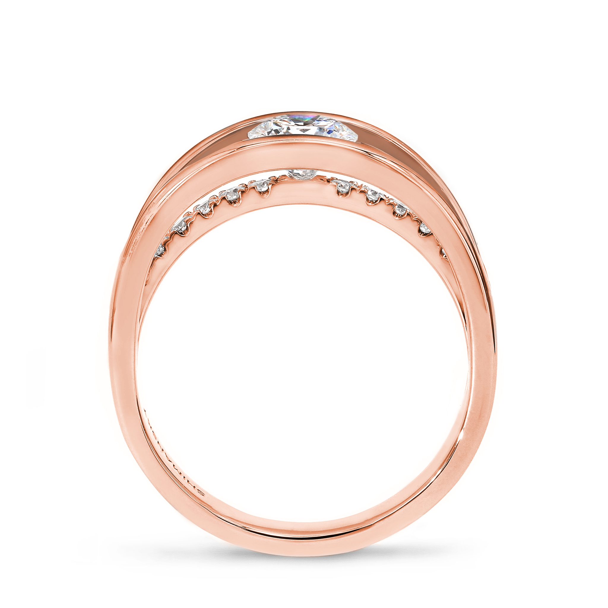 #Metal_Rose Gold #Centre Carat_0.3