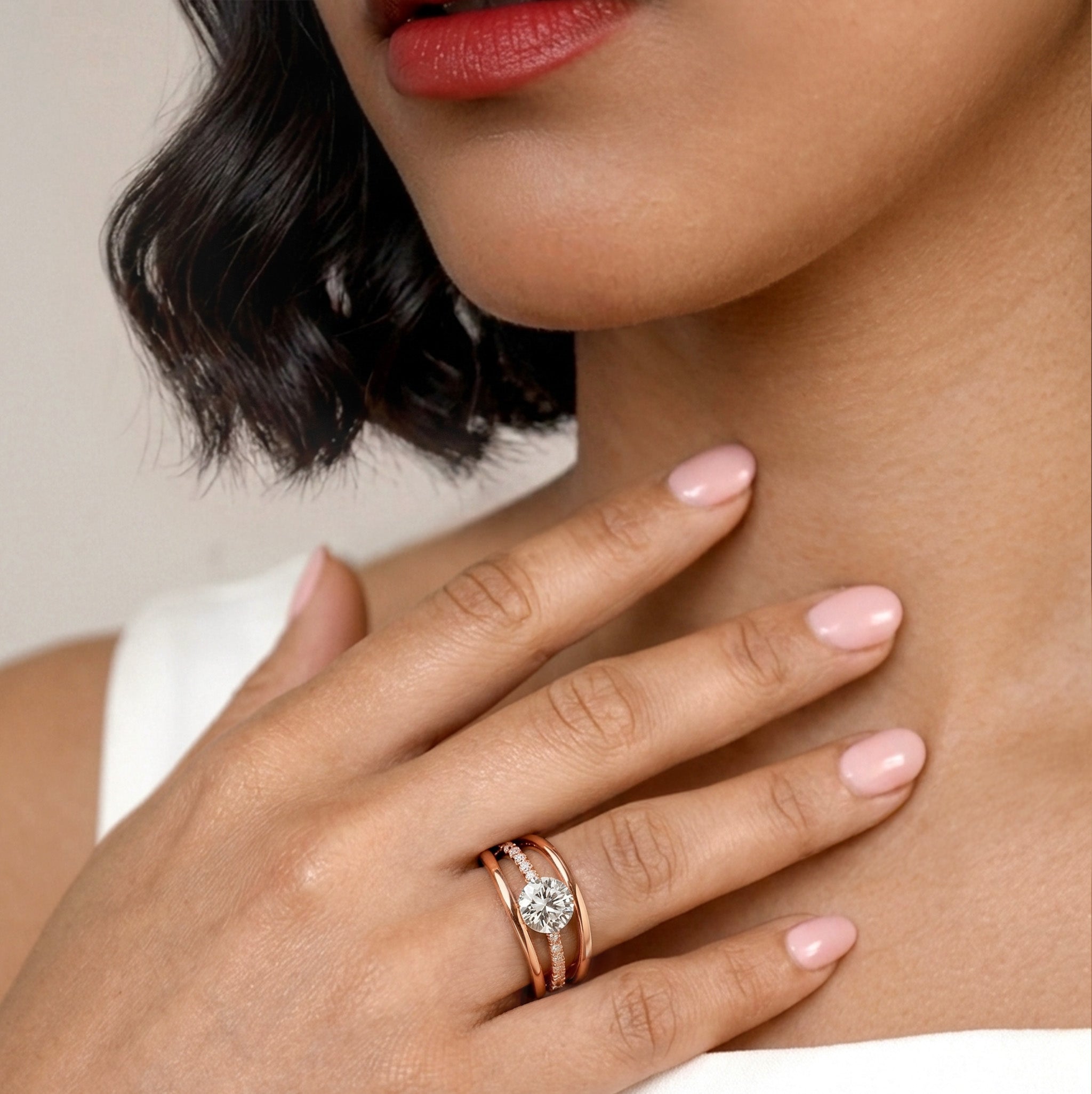 #Metal_Rose Gold #Centre Carat Weight_1