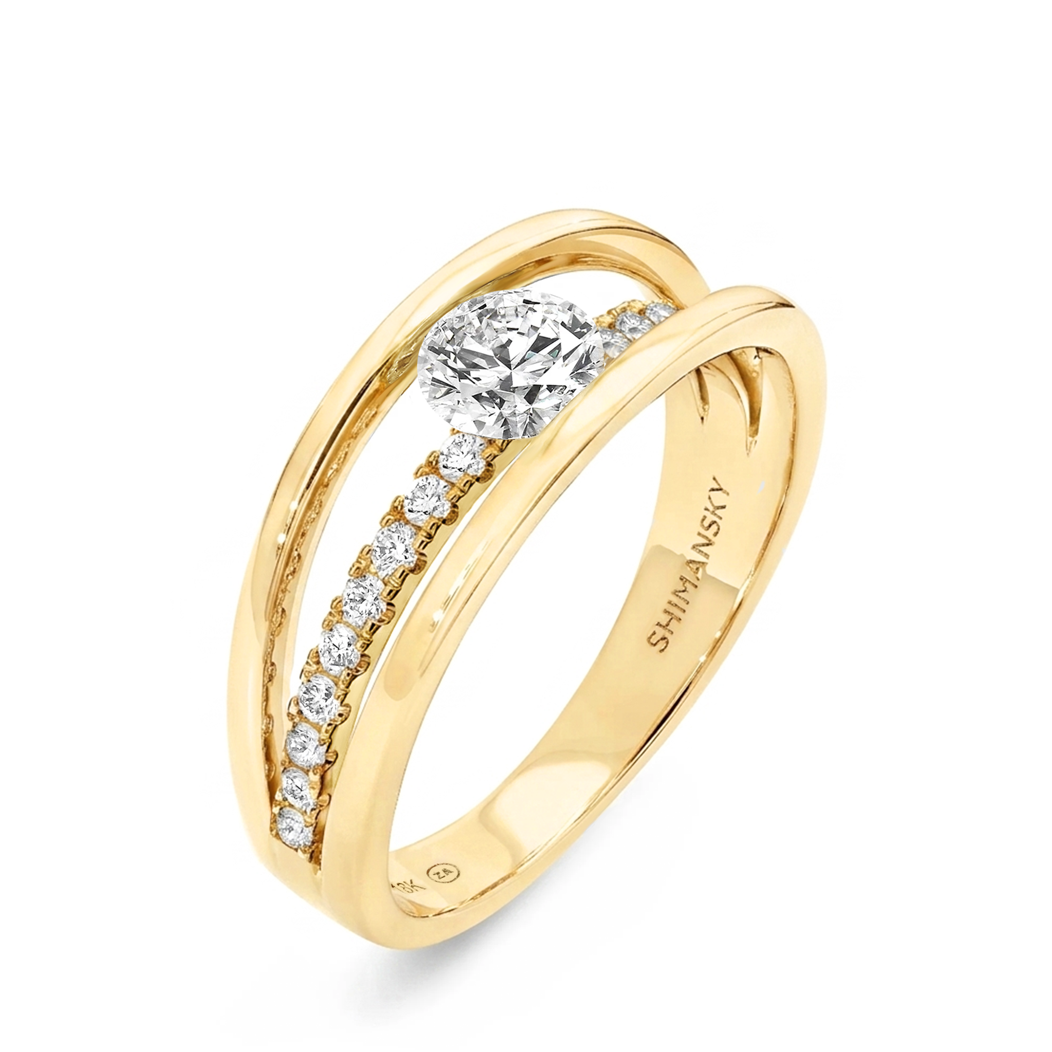 #Metal_Yellow Gold #Centre Carat_0.3